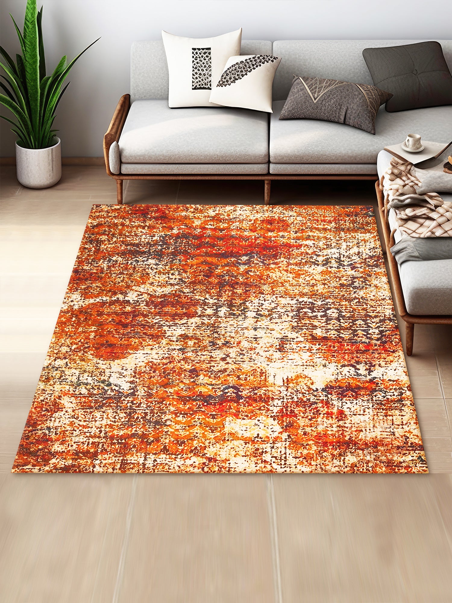 TRYM - PRINTED COTTON RUG