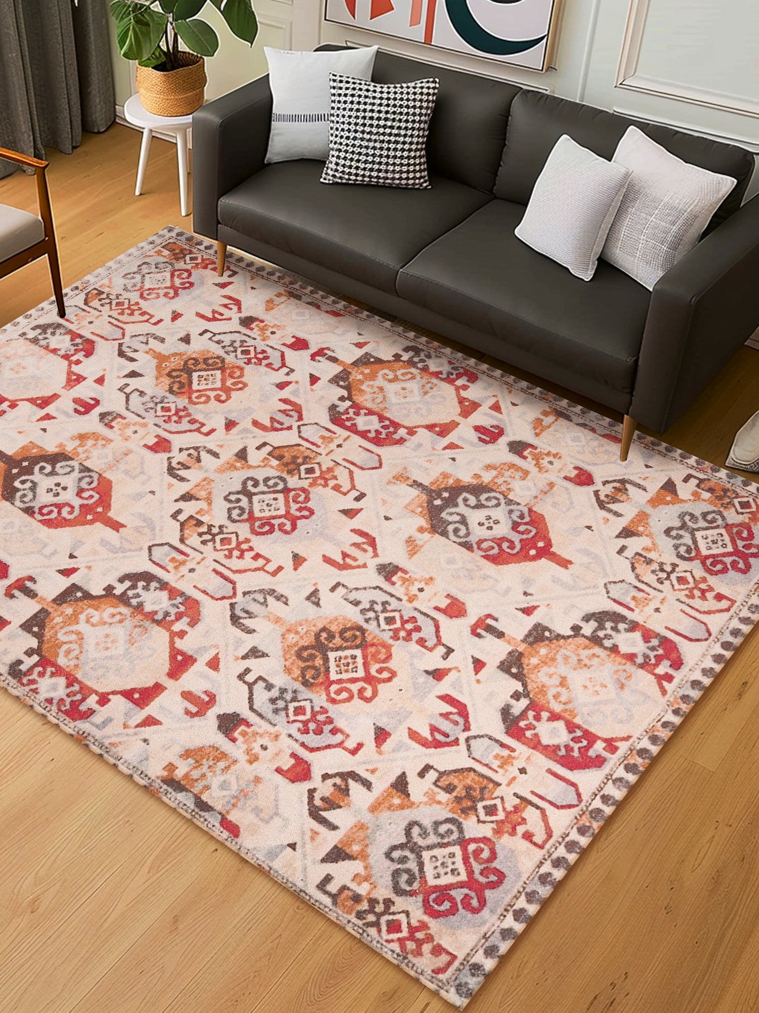 KITSONO - PRINTED COTTON RUG
