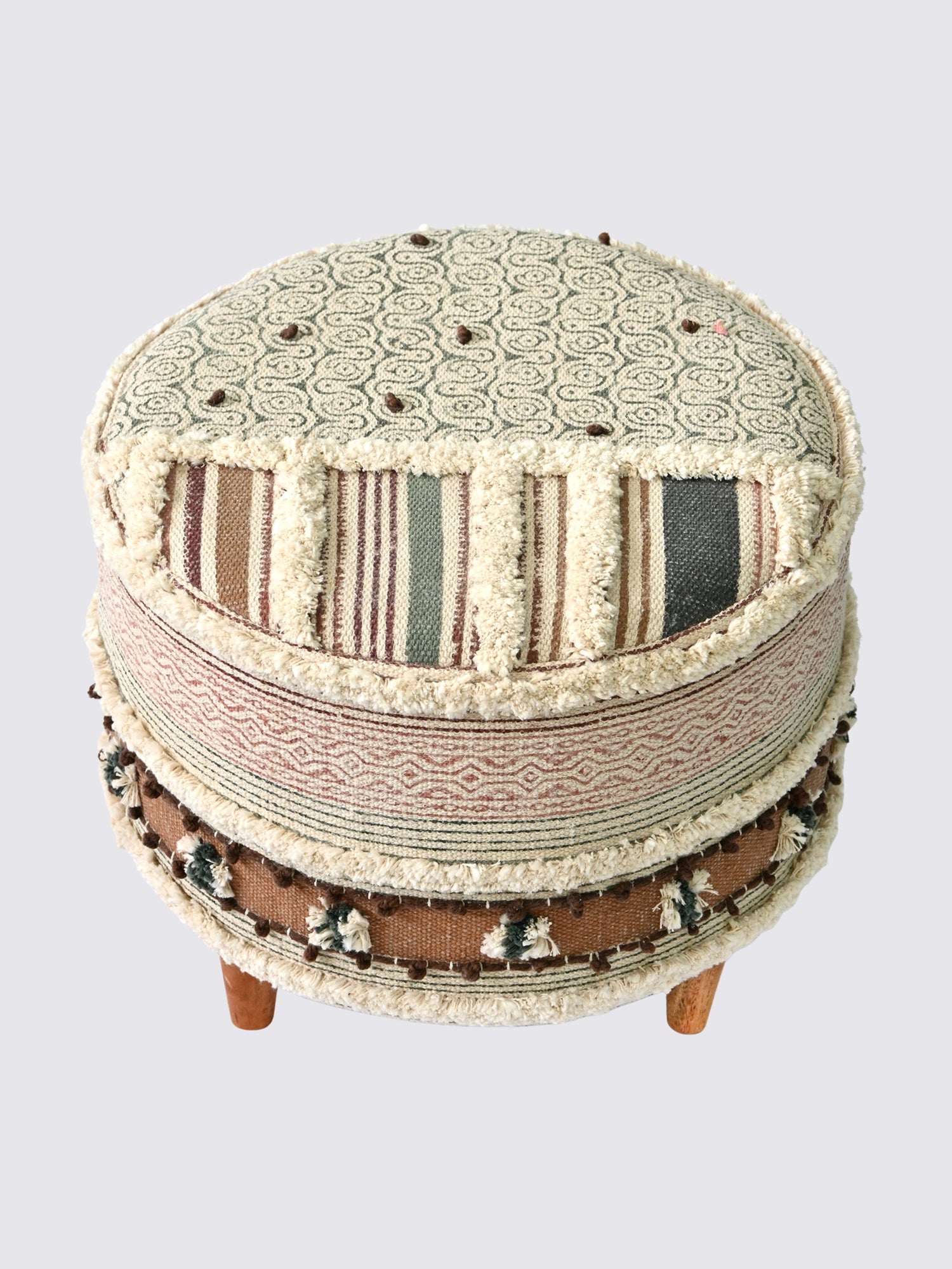 Loori - CYLINDRICAL OTTOMAN