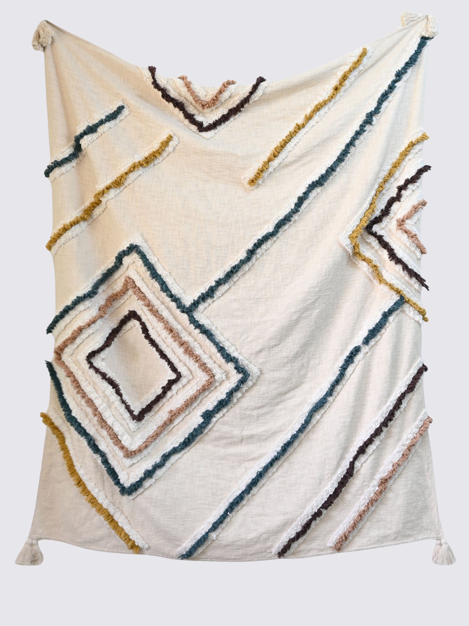 Omira - BLOCK PRINTED THROW