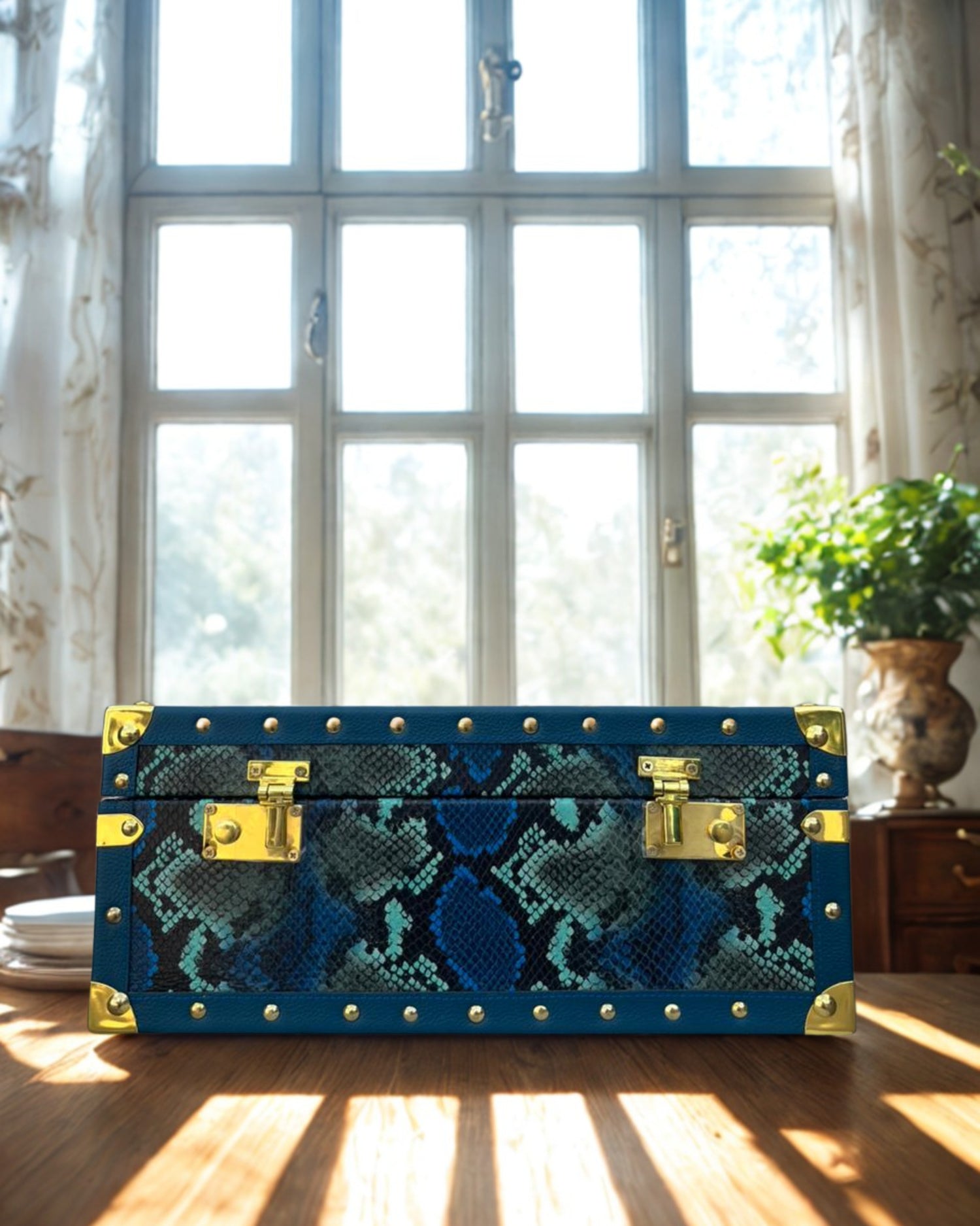 EMBER- LEATHER JEWELLERY & ACCESSORIES BOX