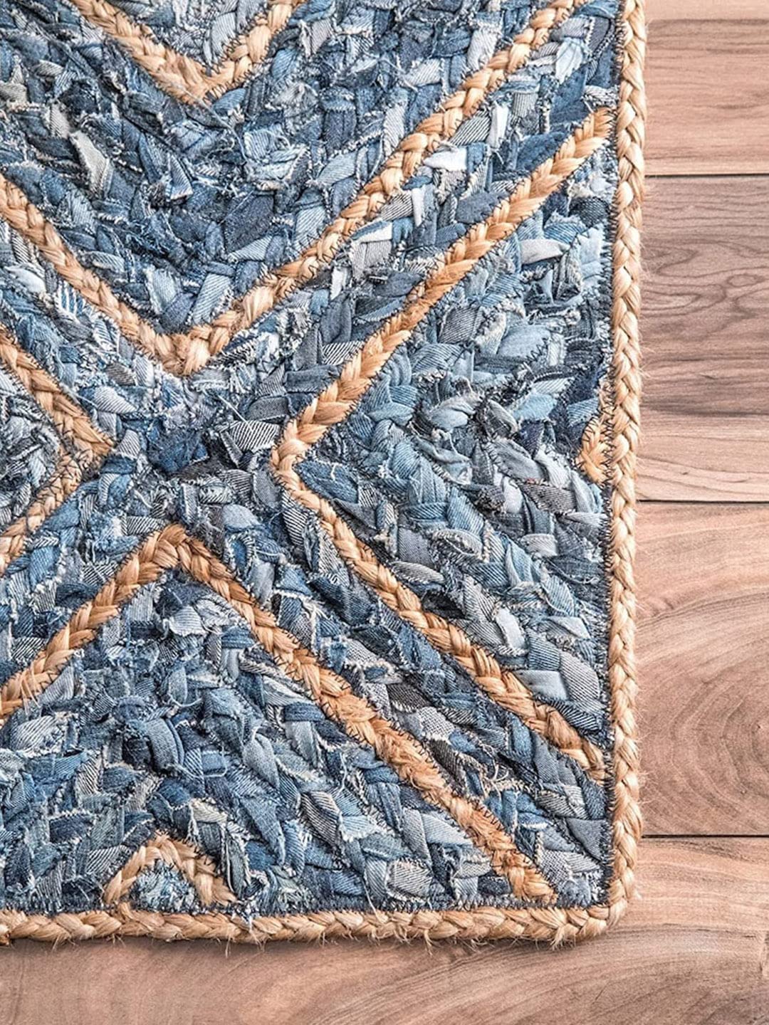 ARCTIC - BRAIDED DENIM JUTE RUG