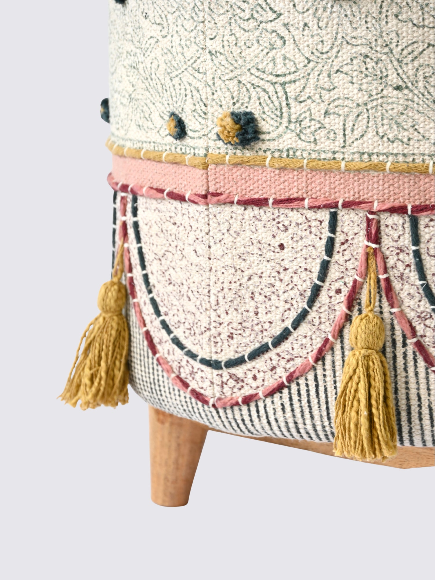 Raag - CYLINDRICAL OTTOMAN