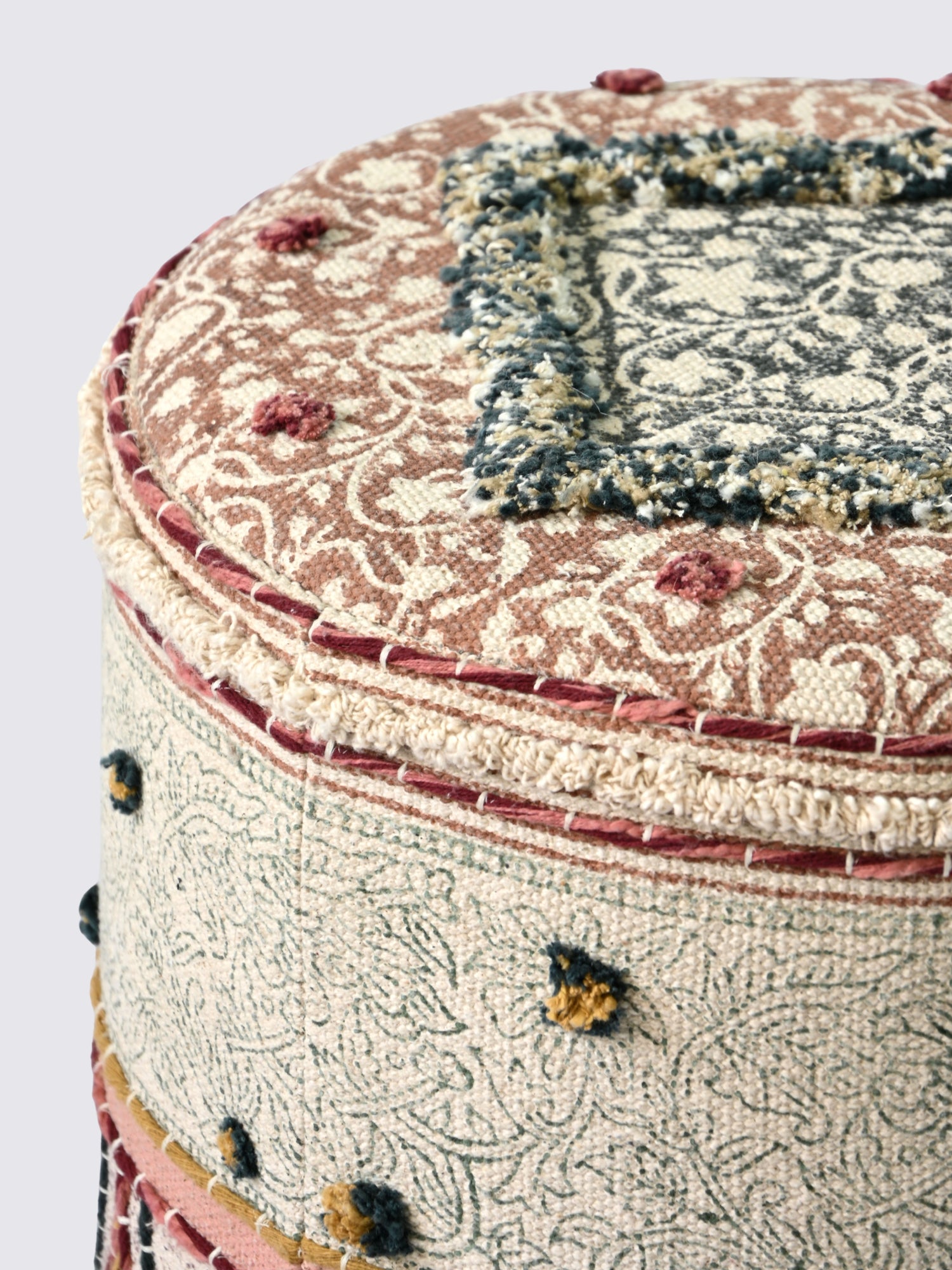 Raag - CYLINDRICAL OTTOMAN