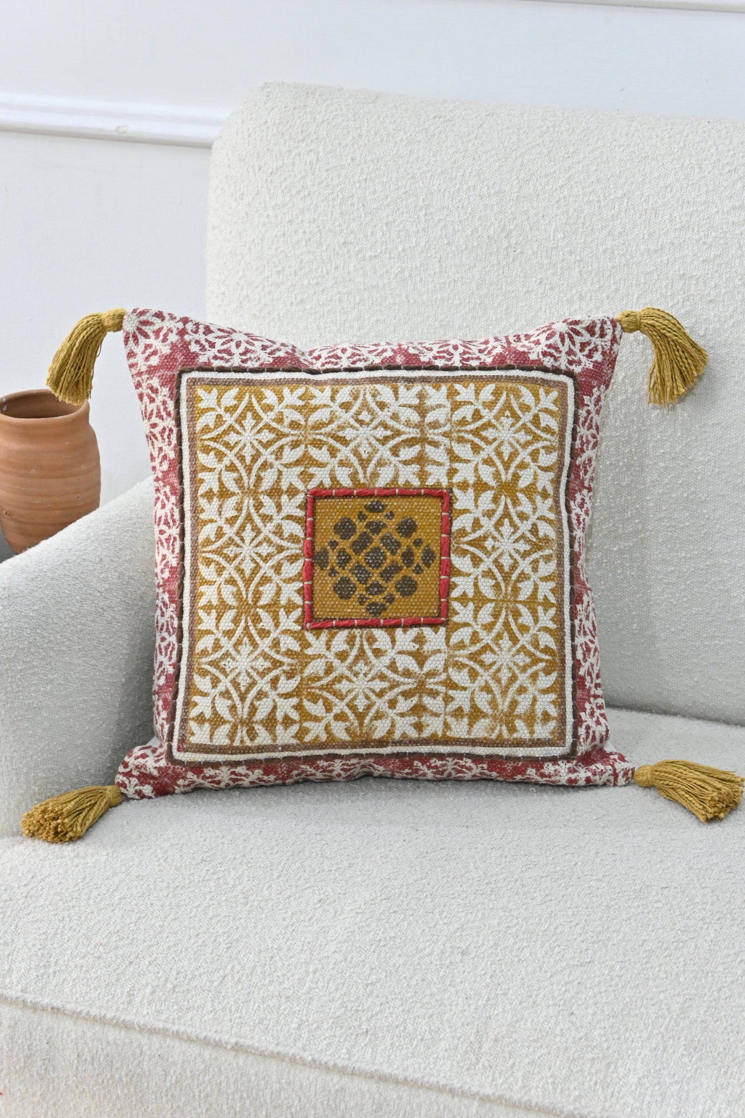 Emberly - SQUARE CUSHION COVER