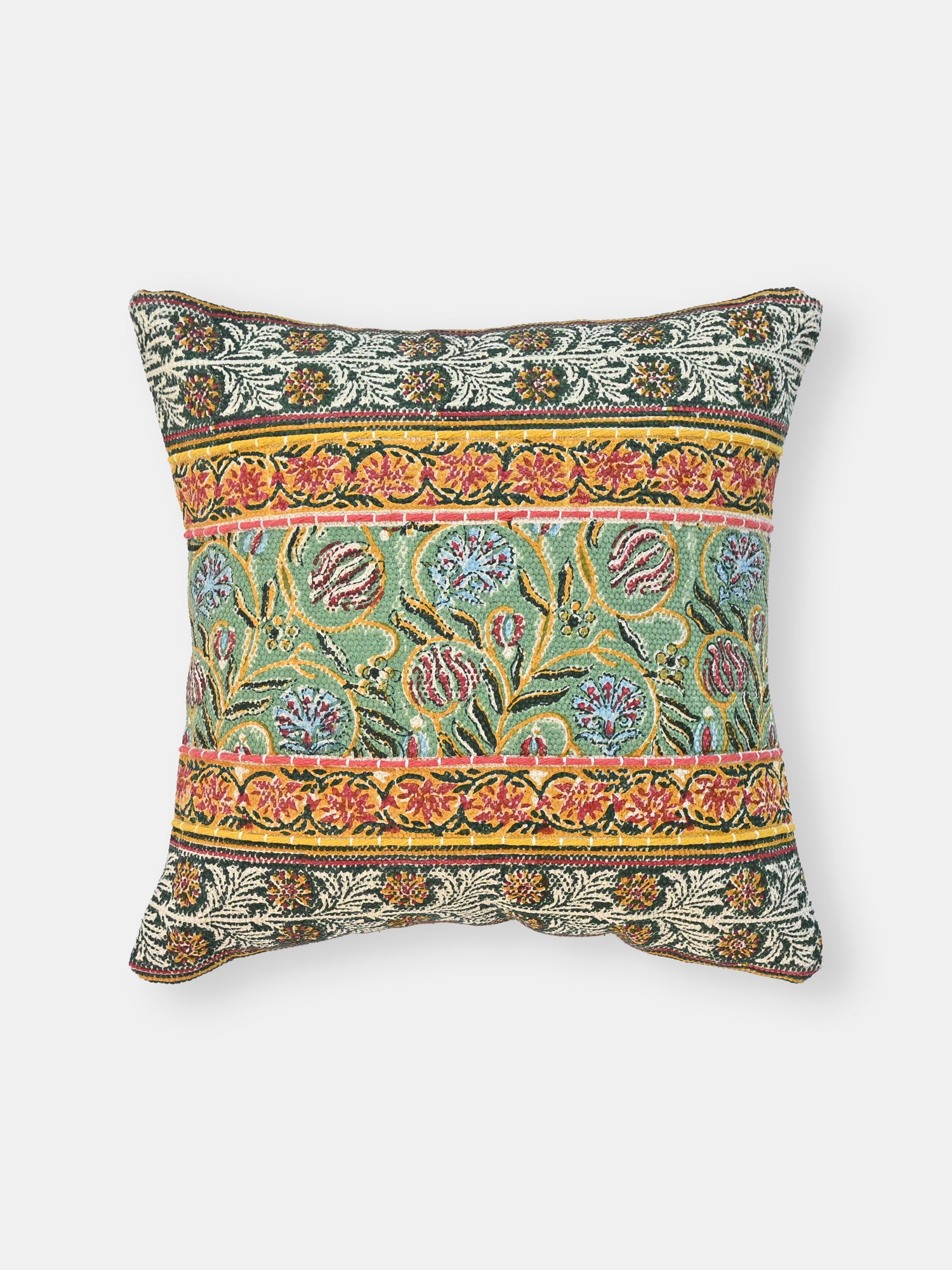 Mogra - SQUARE CUSHION COVER