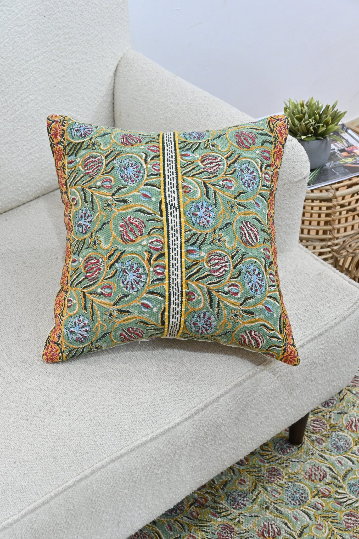 Chhap - SQUARE CUSHION COVER