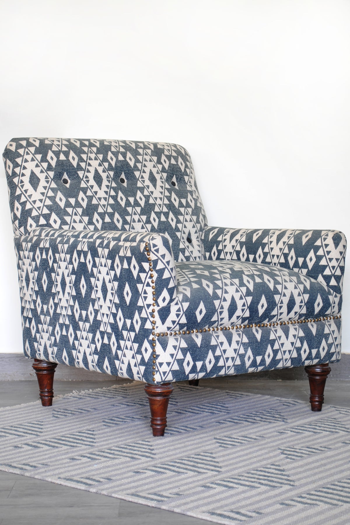 Marwar Lounge Chair by Art Avenue, handmade to order in India — image 2 of 11