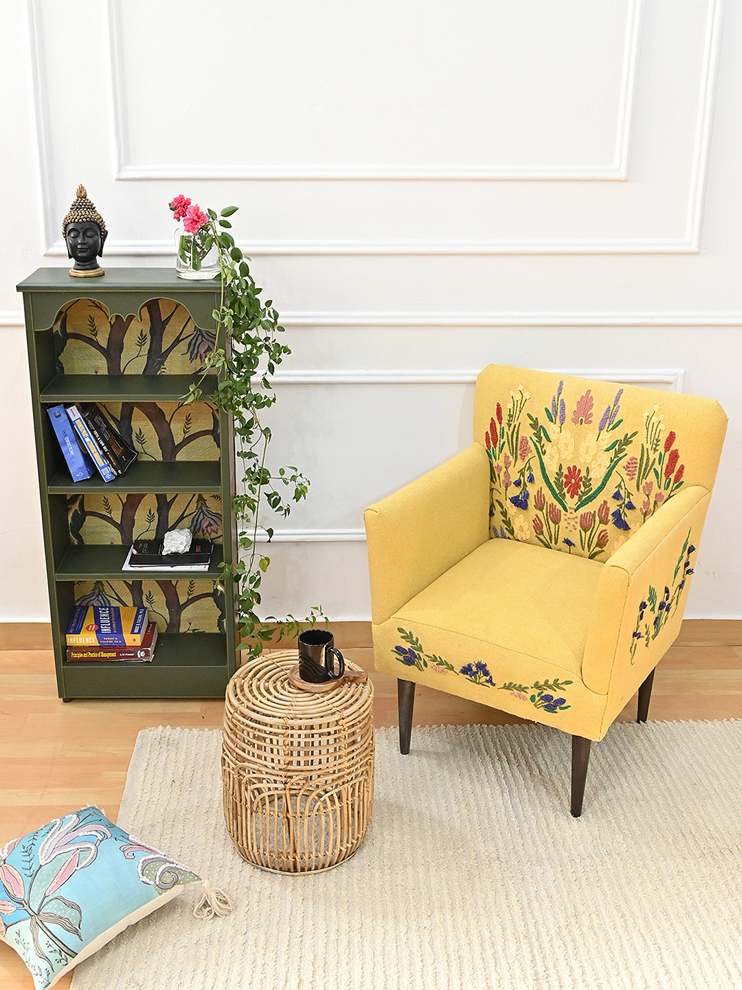 ANTHER -COTTON BACK ARM SOFFA - ART AVENUE