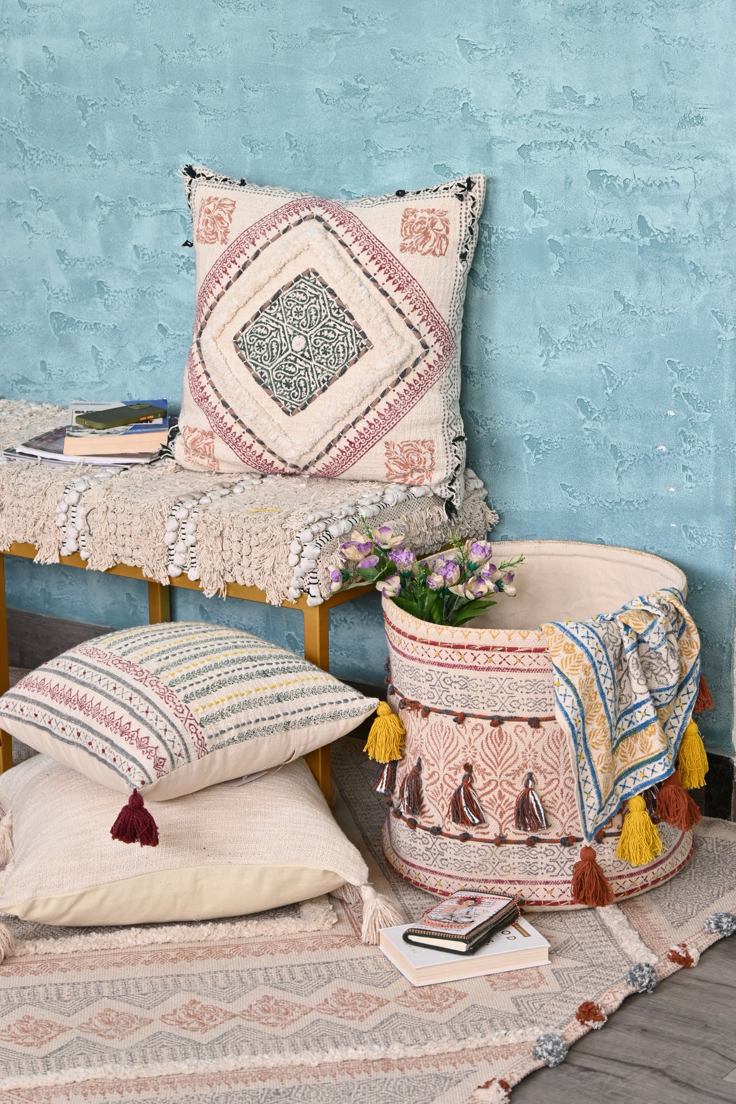 Lazuri - SQUARE CUSHION COVER