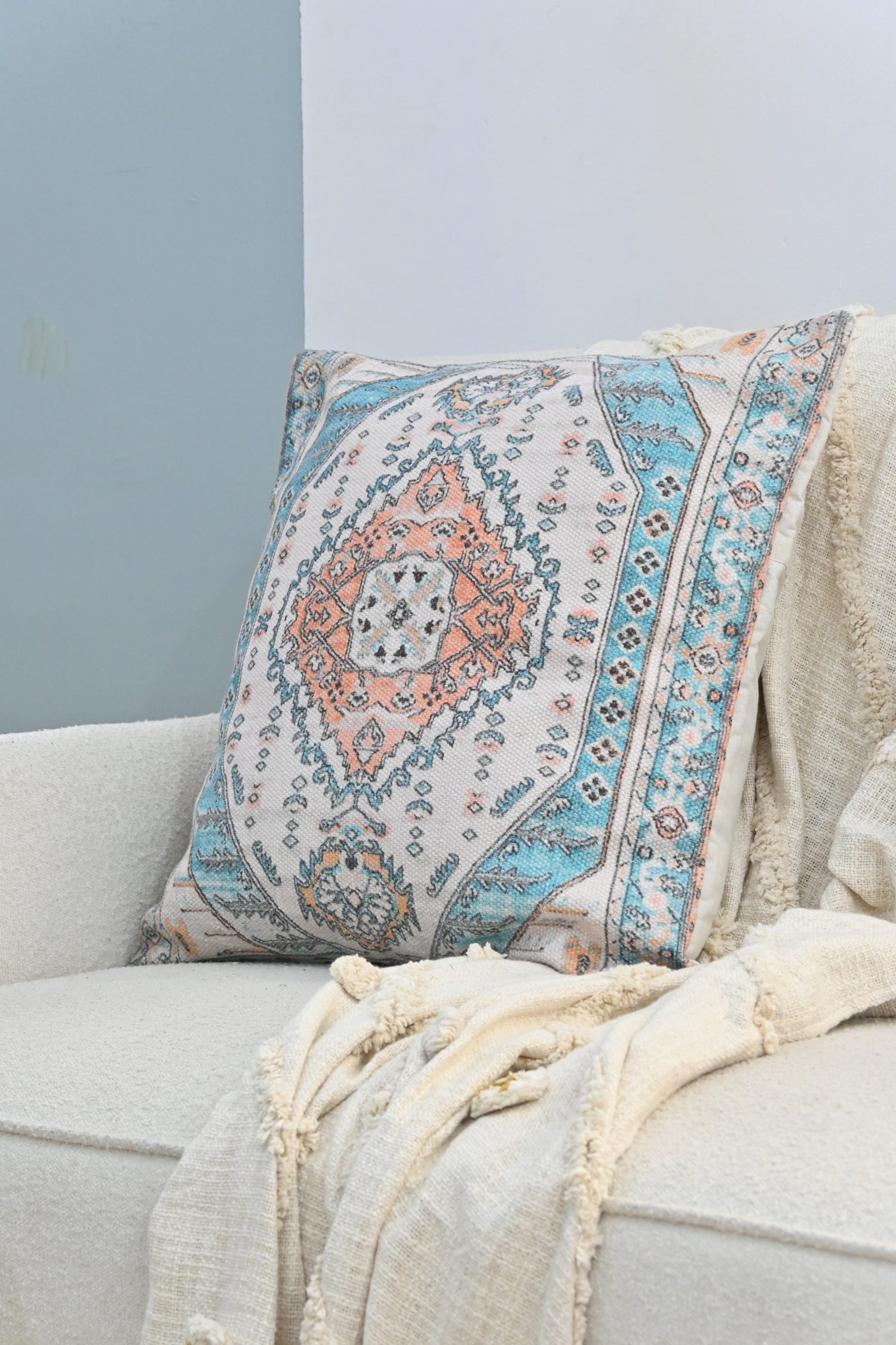 Saffron Sands - SQUARE CUSHION COVER