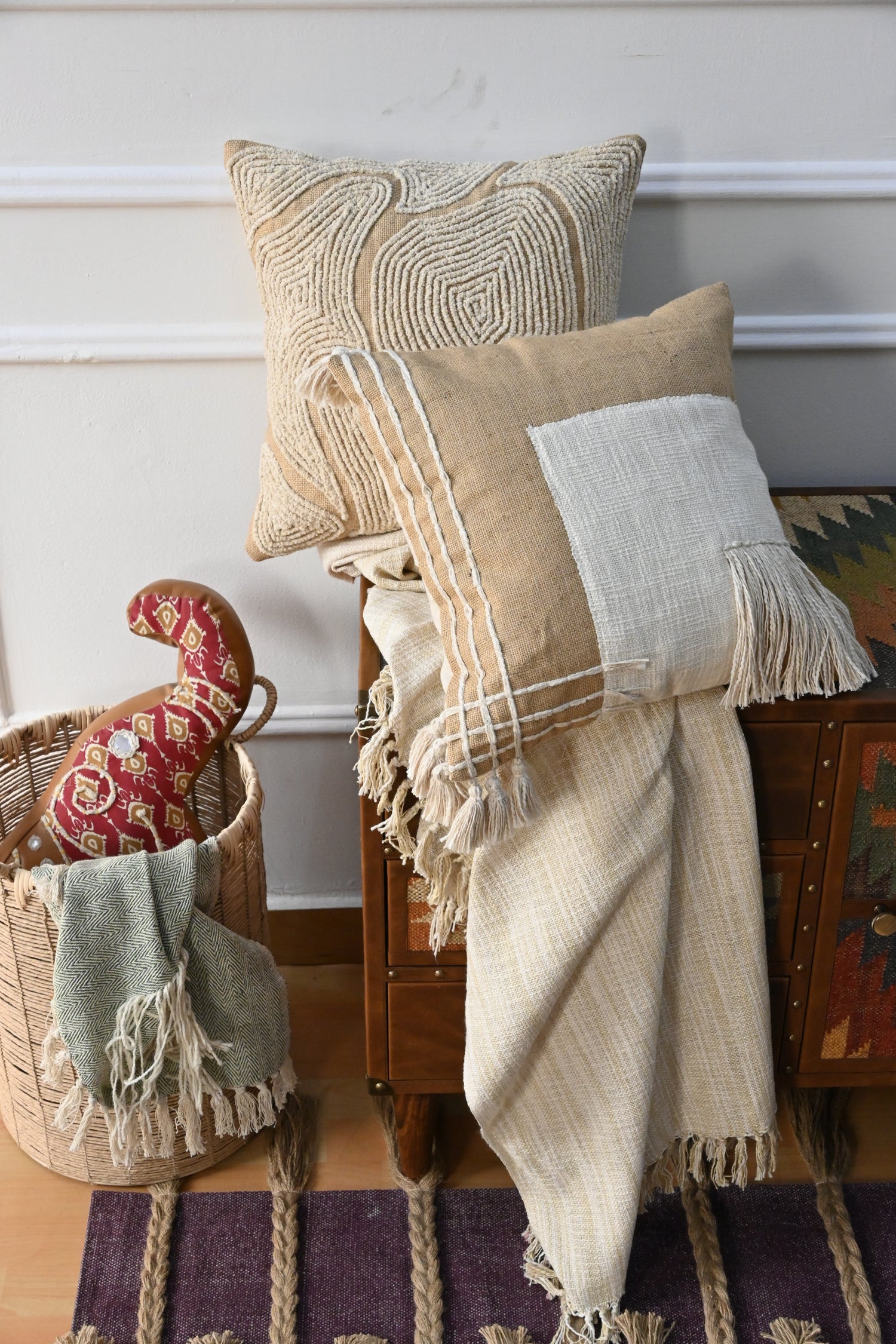 Brae - SQUARE CUSHION COVER