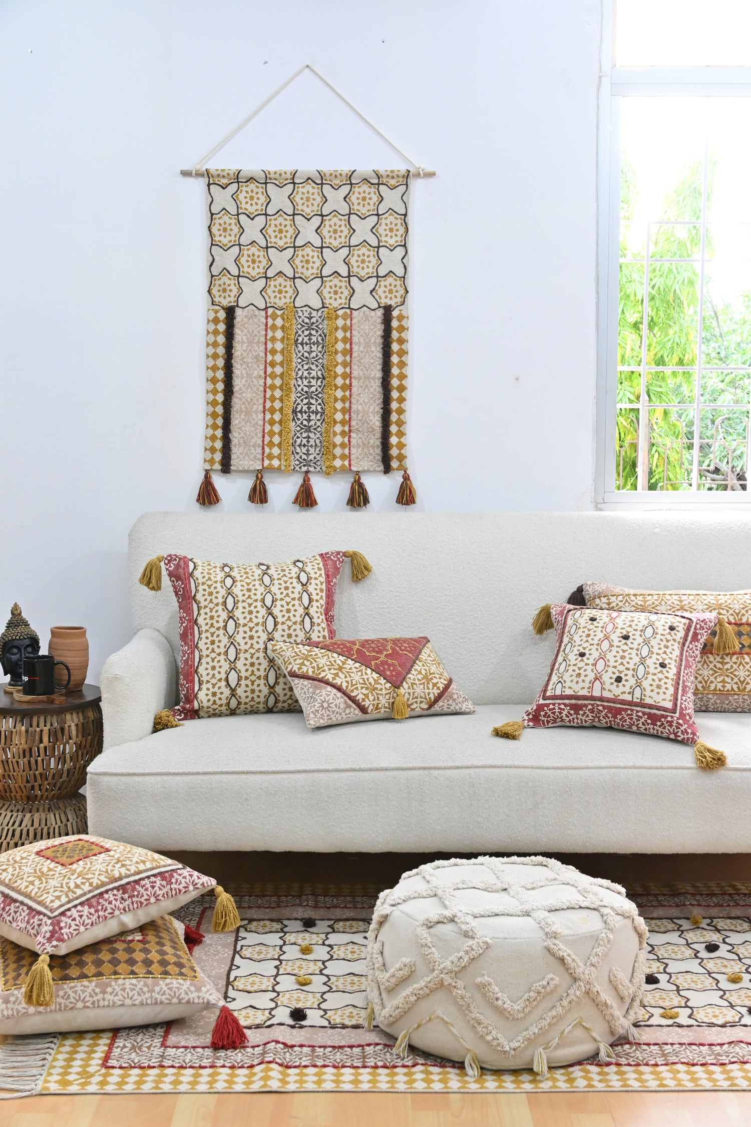 Emberly - SQUARE CUSHION COVER