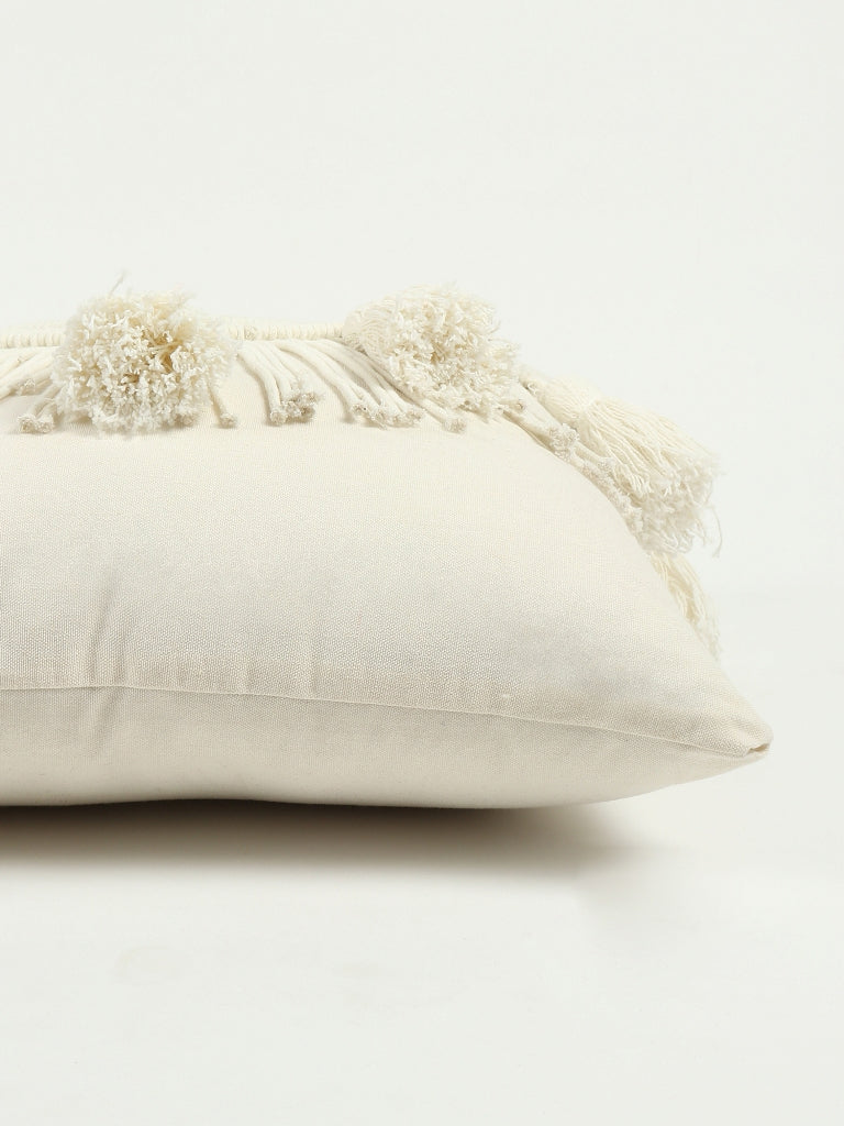 Gronw Macramé Square Cushion Cover