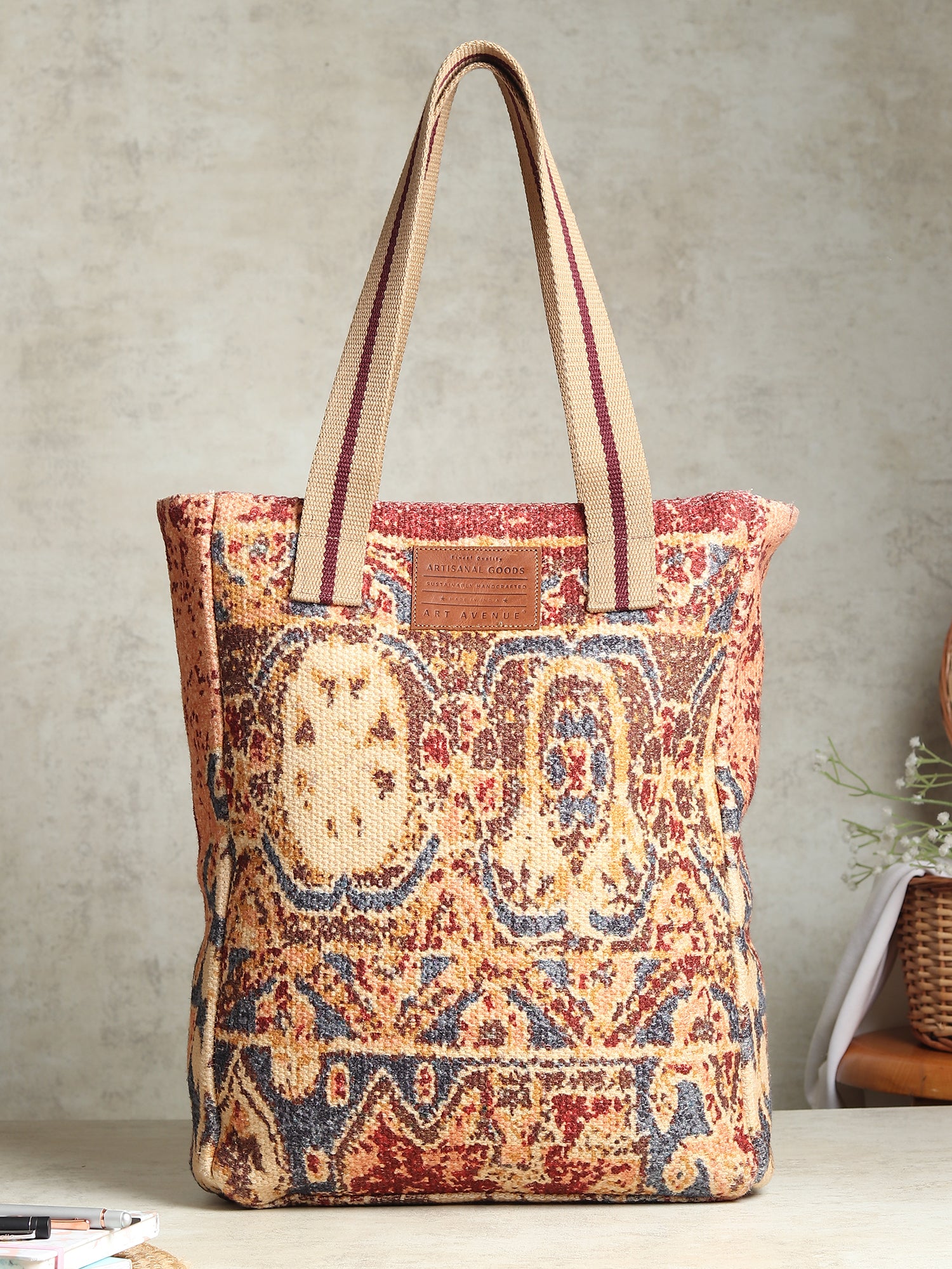Vintessa - DIGITAL PRINTED COTTON TOTE BAG
