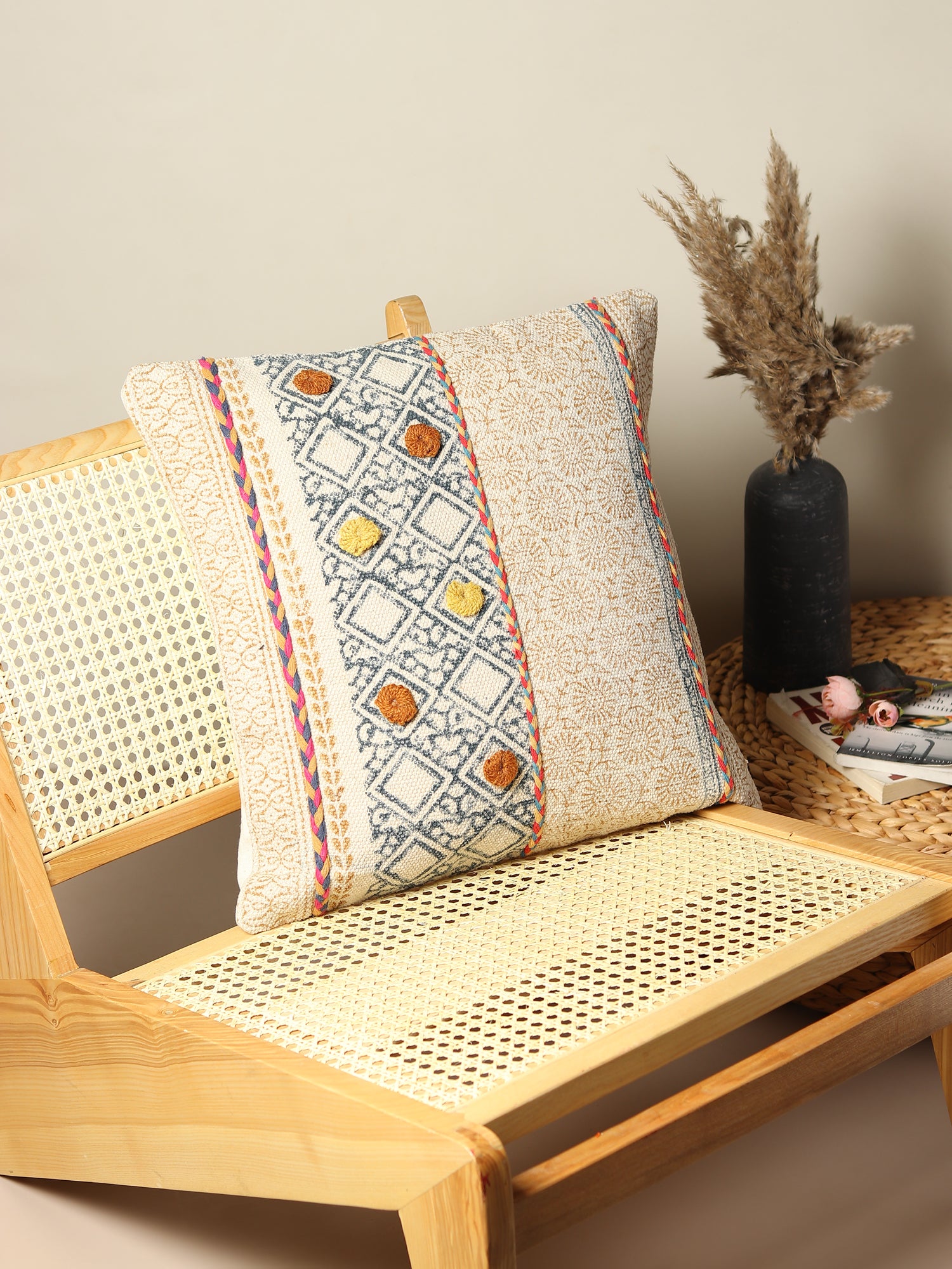 DIONE - SQUARE CUSHION COVER