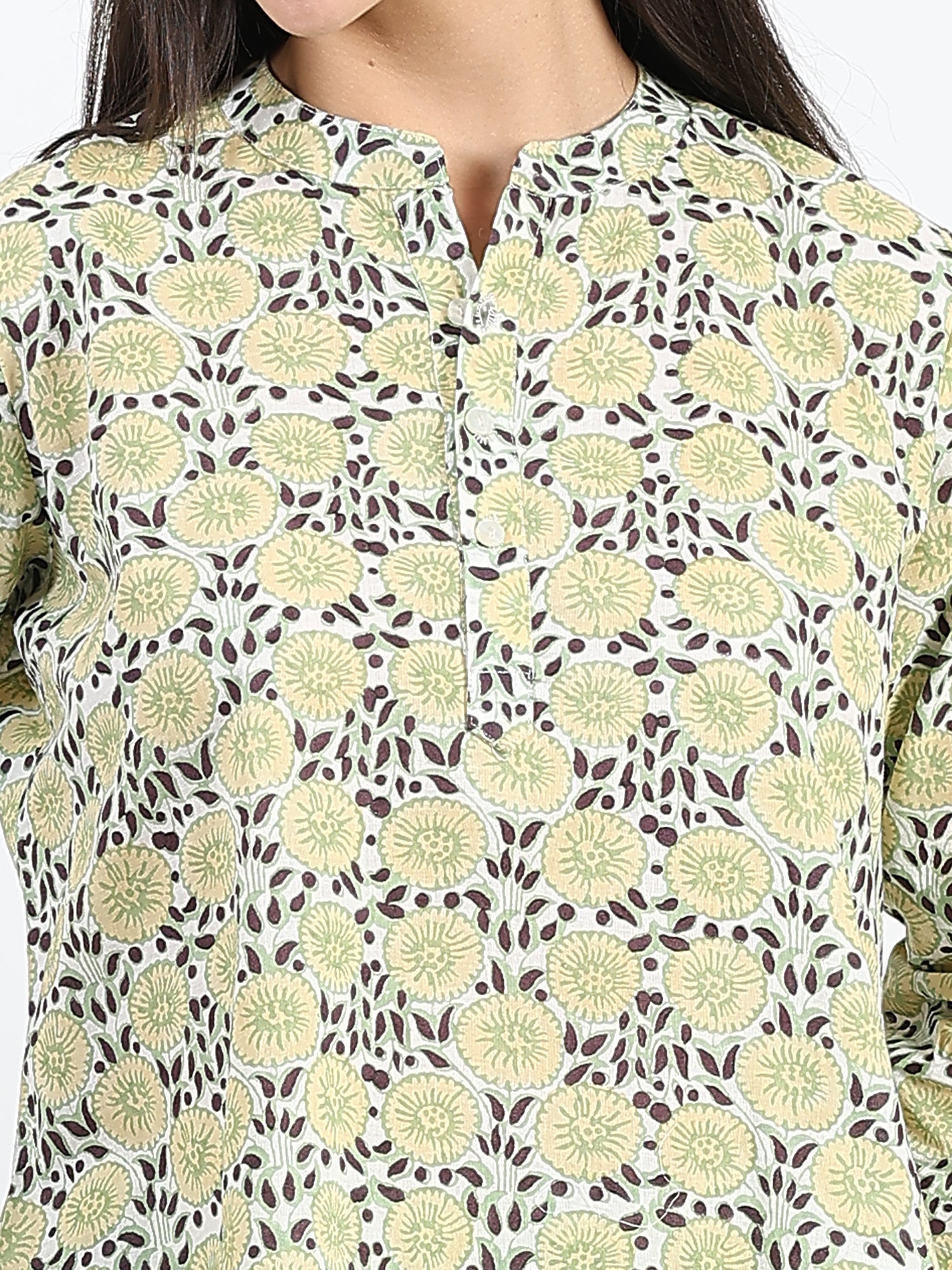 Zest floral Printed Cotton Co-ord Set