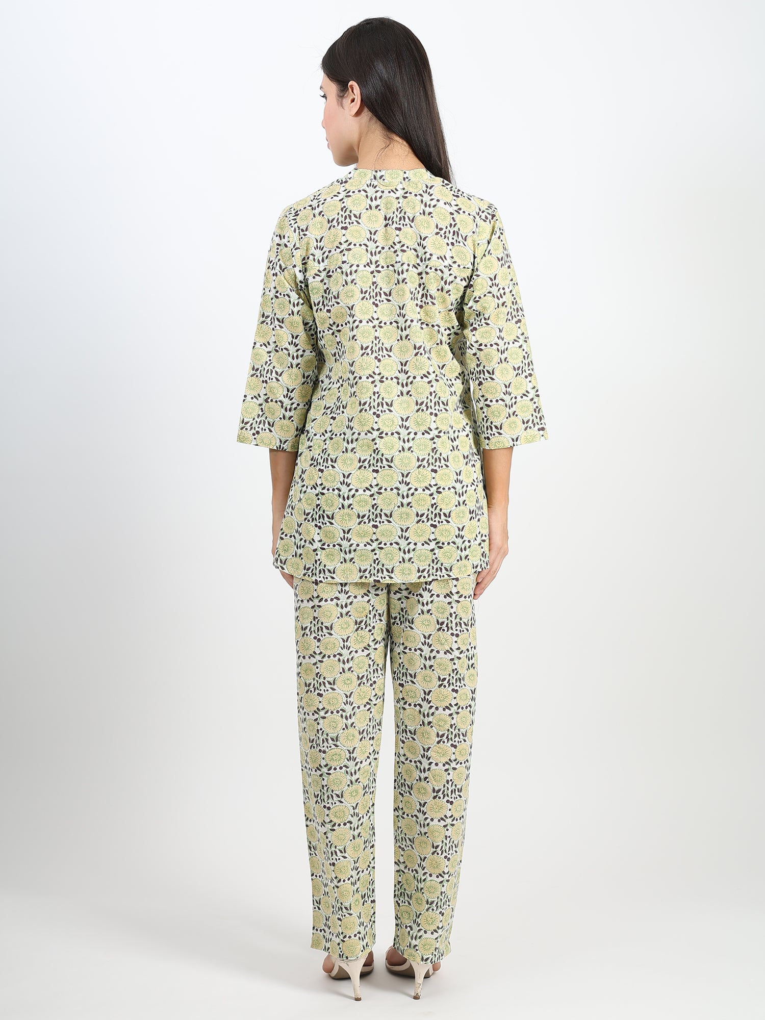 Zest floral Printed Cotton Co-ord Set