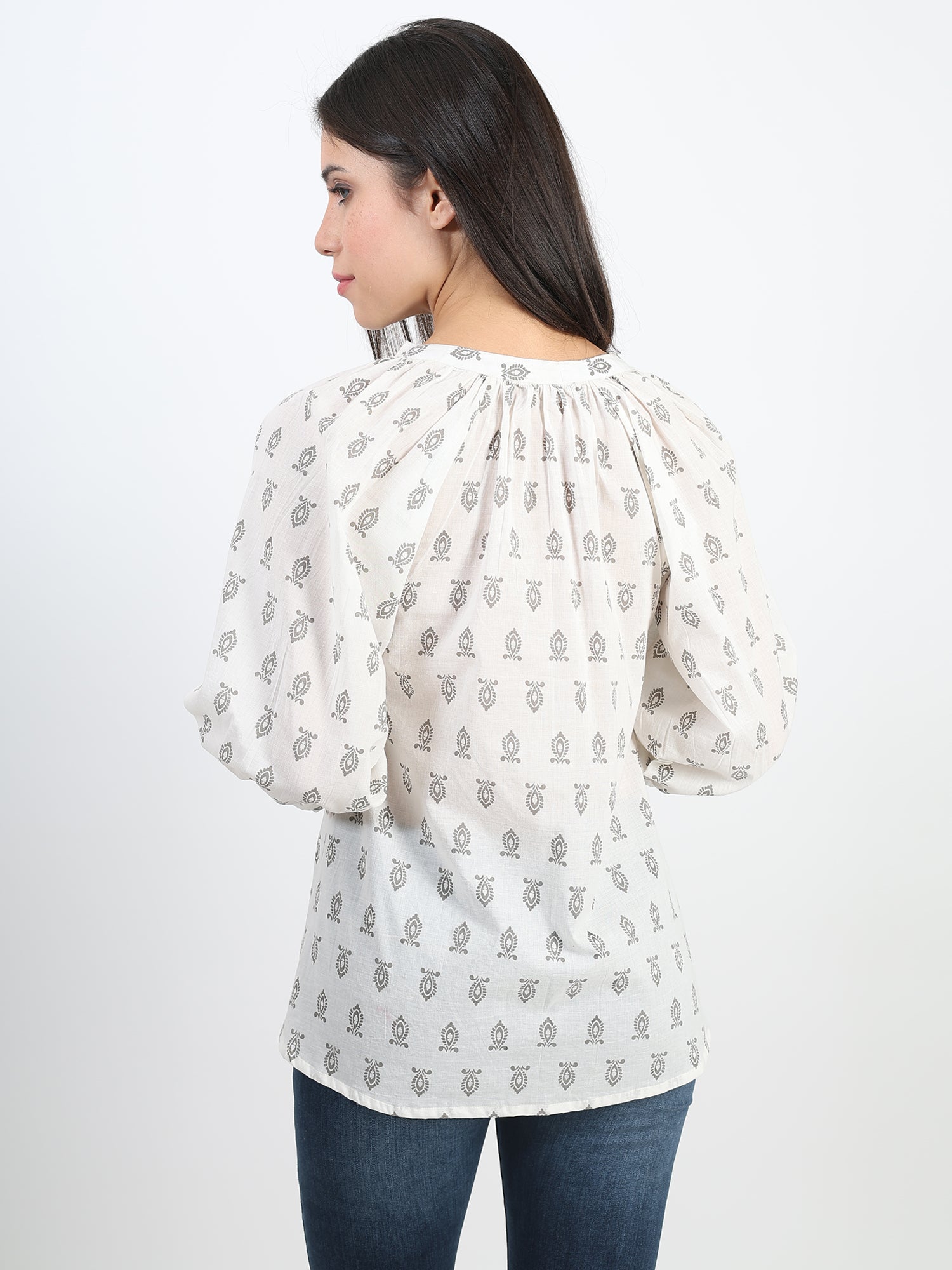 Aaral printed Top
