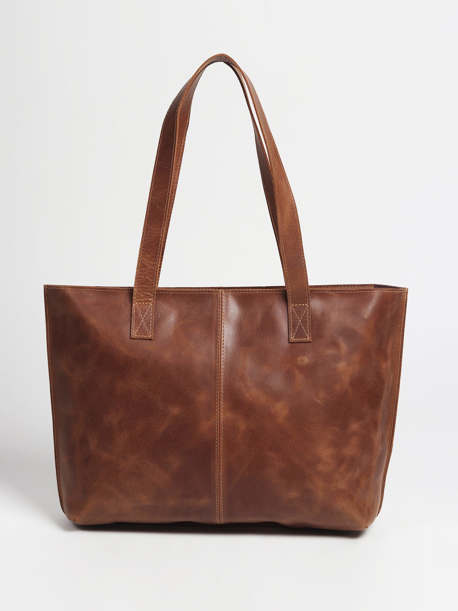 EZRA - LEATHER HAND BAG
