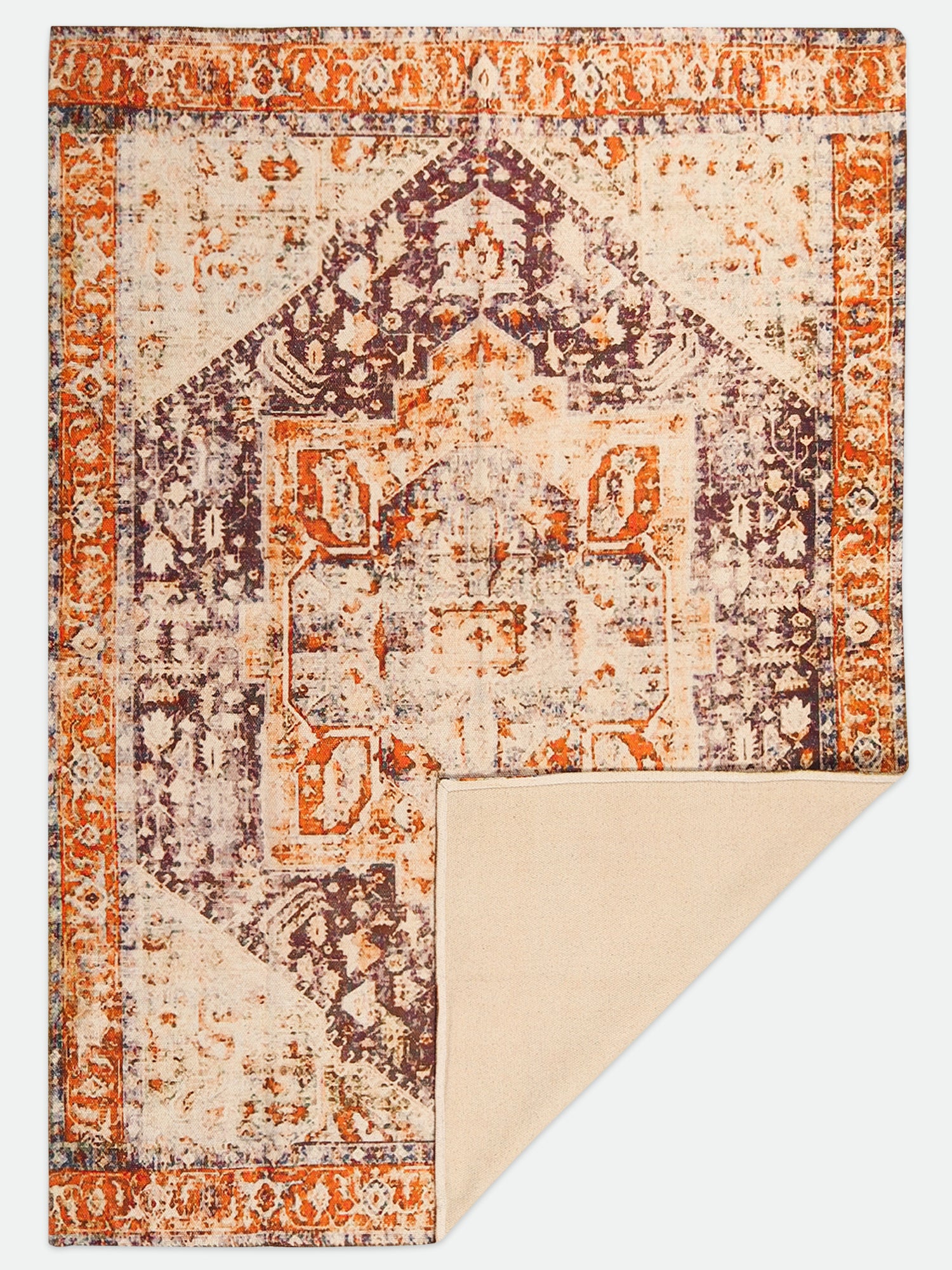 KIZUYA - PRINTED COTTON RUG