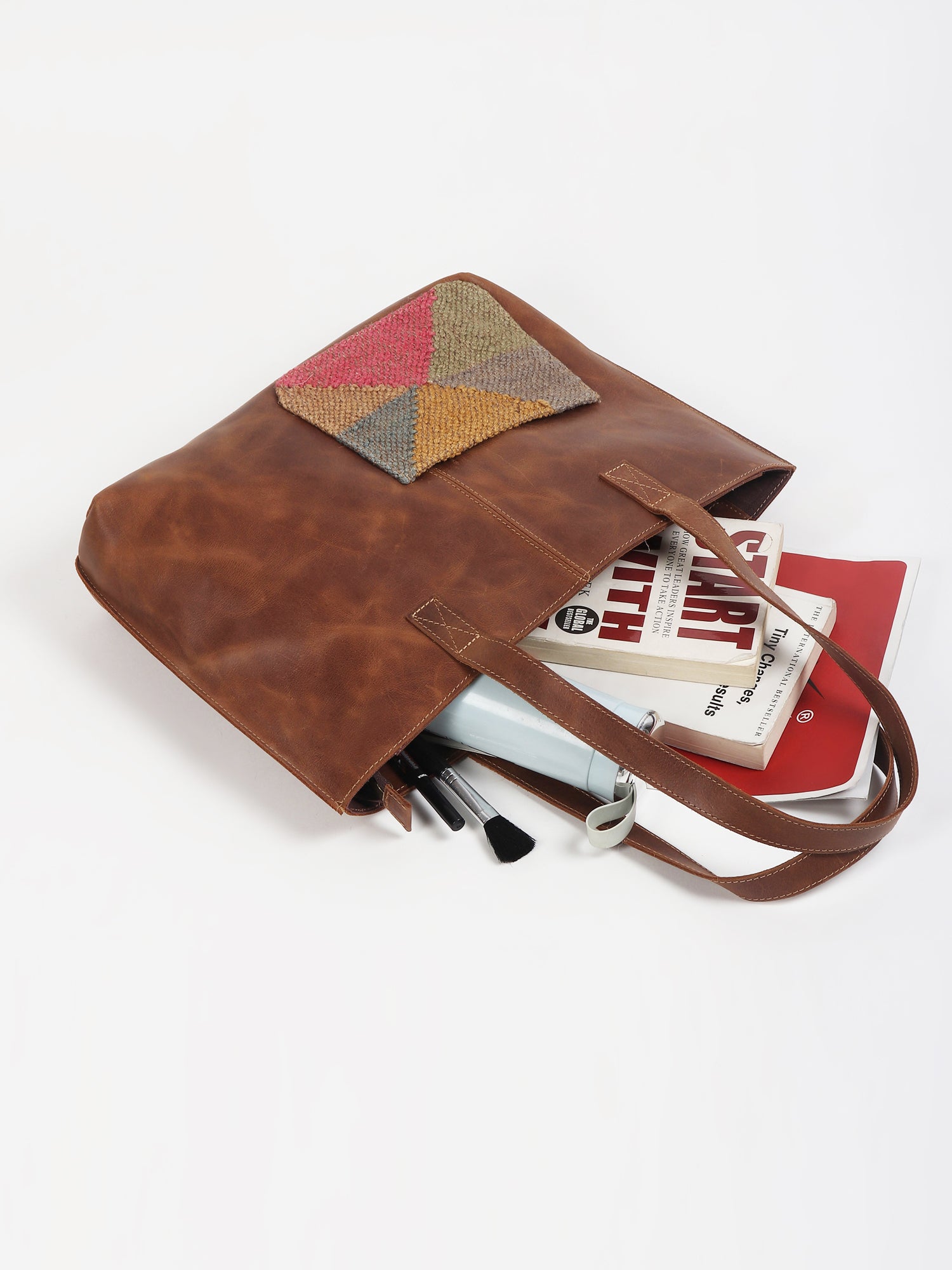 EZRA - LEATHER HAND BAG