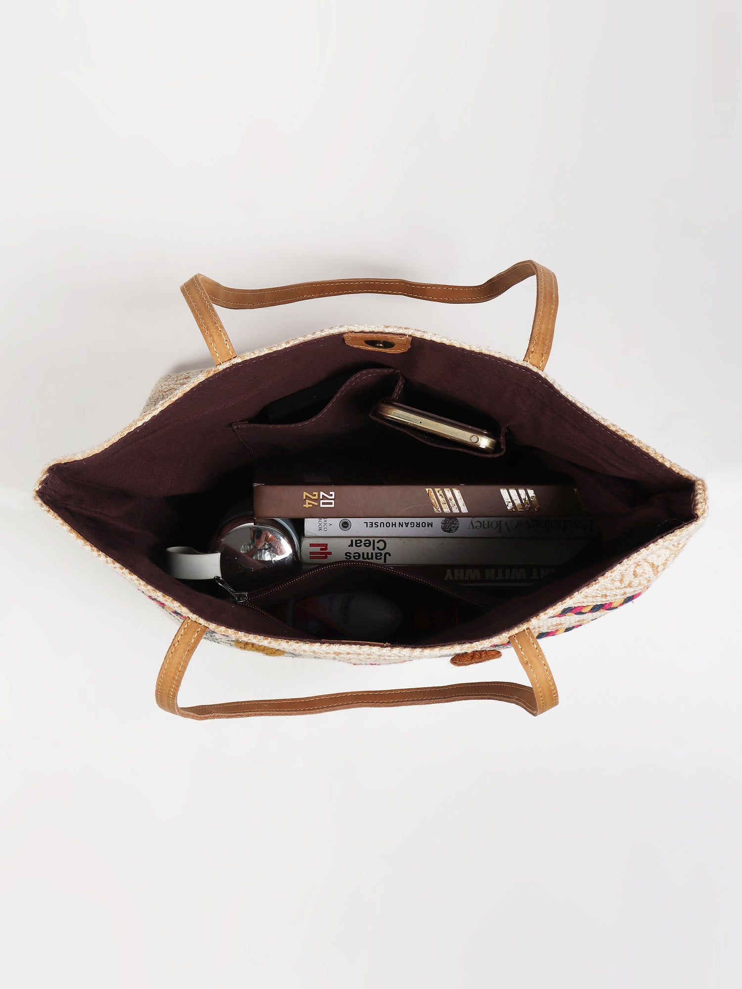 MAIZE - BLOCK PRINT TOTE BAG