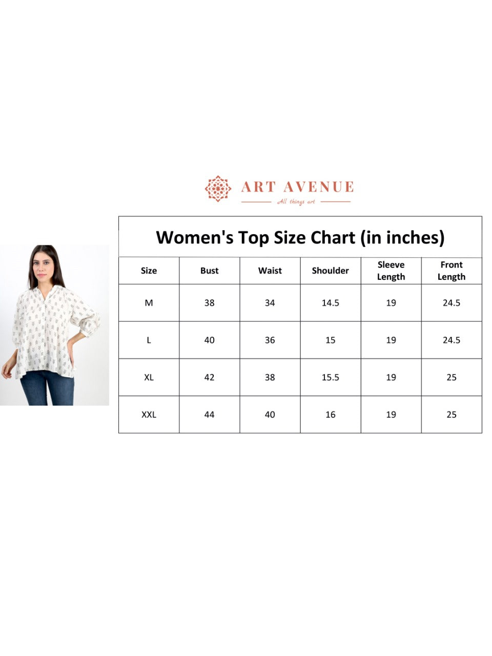 Aaral printed Top