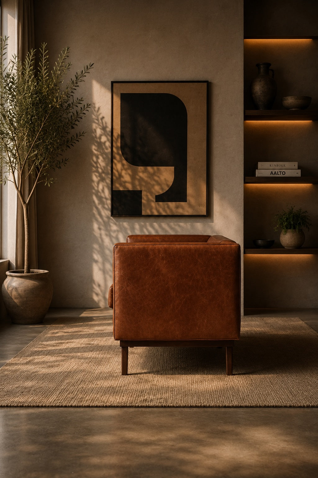 England leather sofa by Art Avenue, handmade to order — image 3 of 6