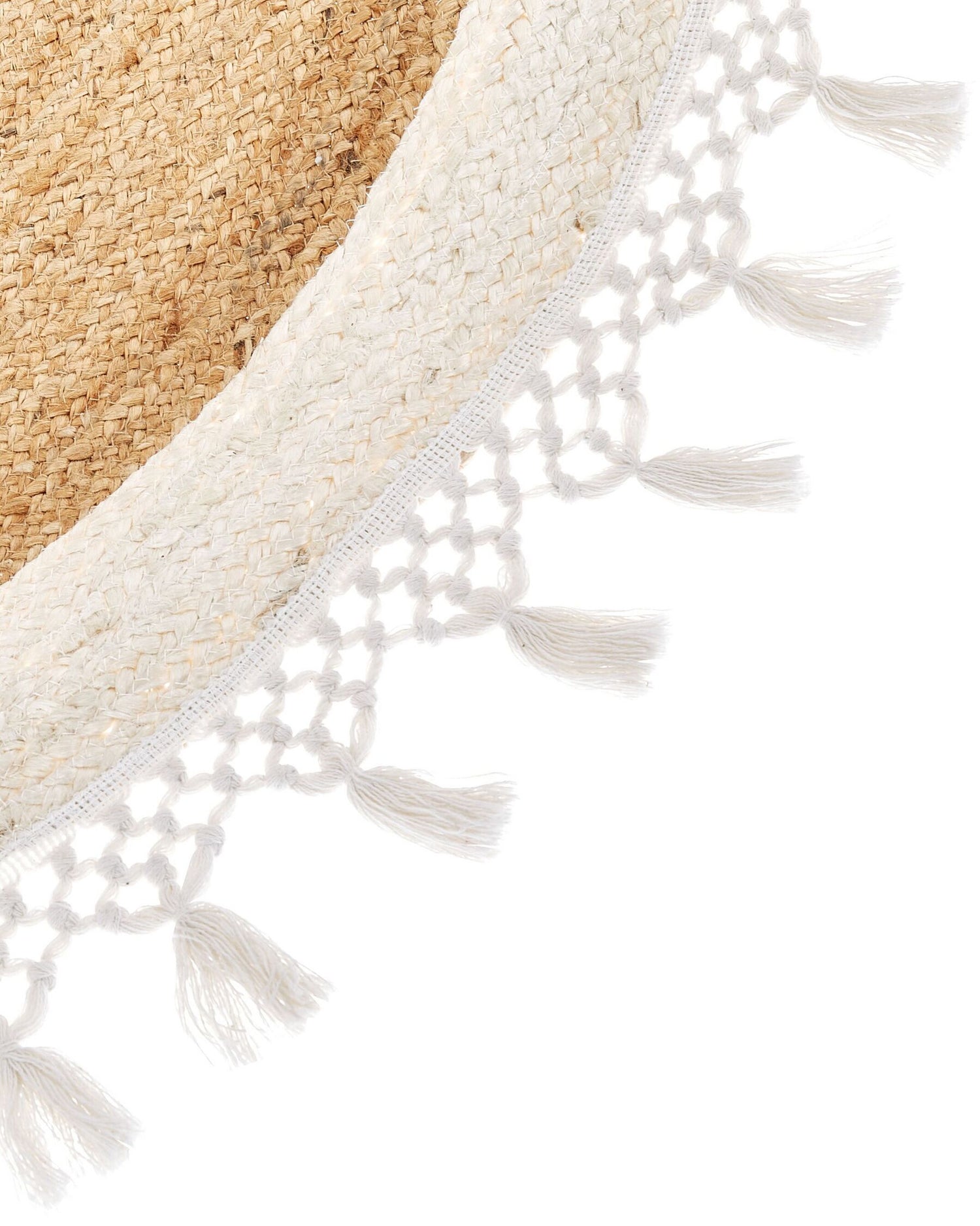 LESOTHO - ROUND JUTE RUG