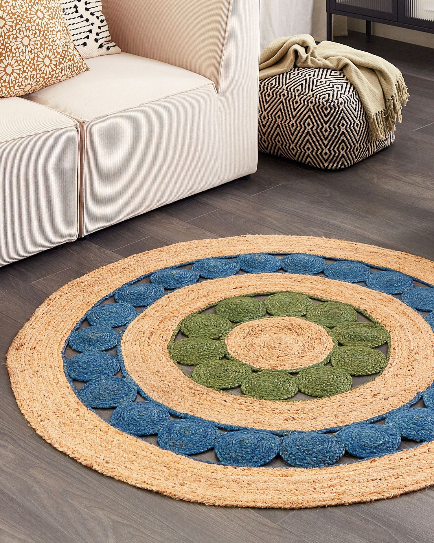 HAMILTON - ROUND JUTE RUG