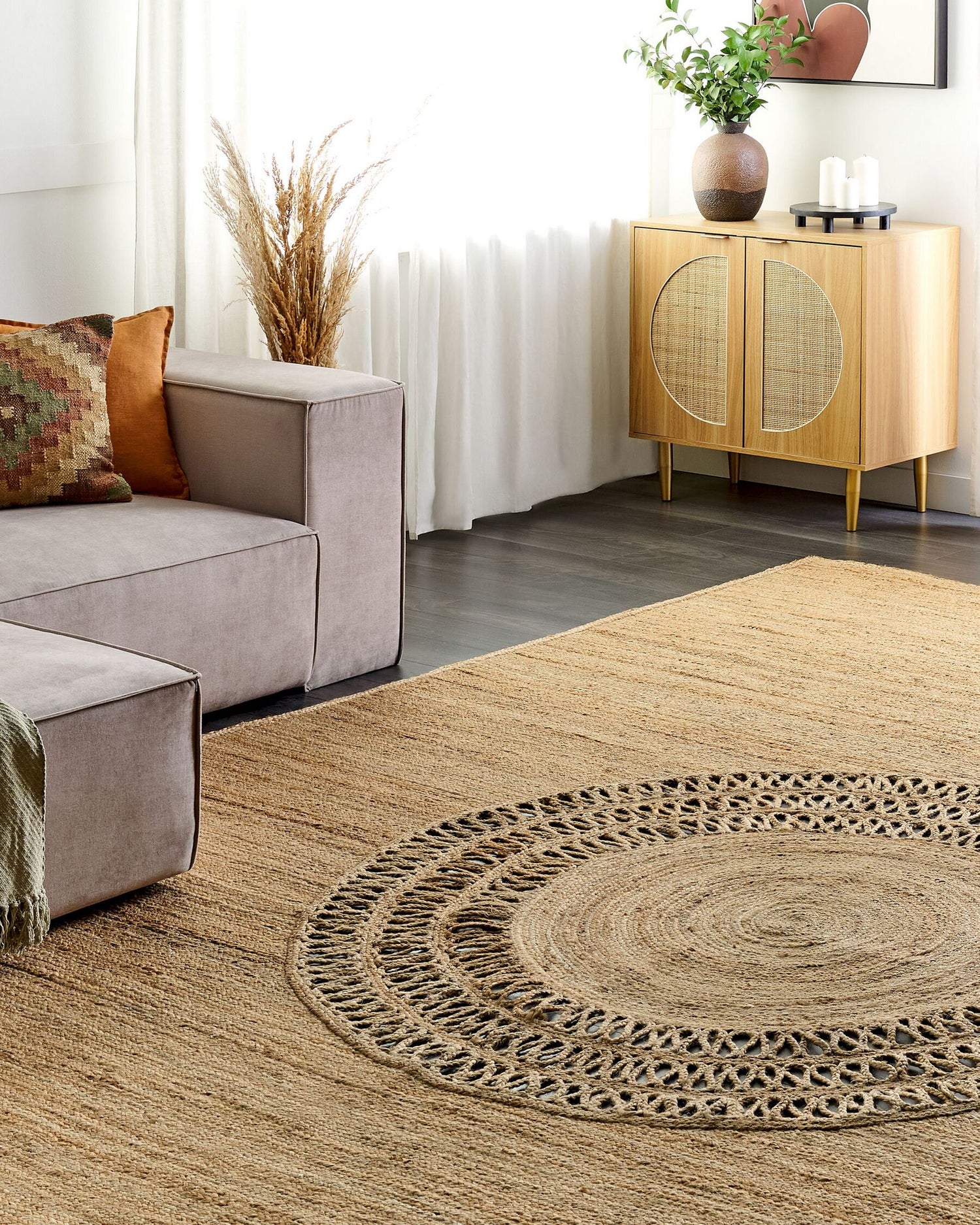 ROBS - JUTE BRAIDED RUG