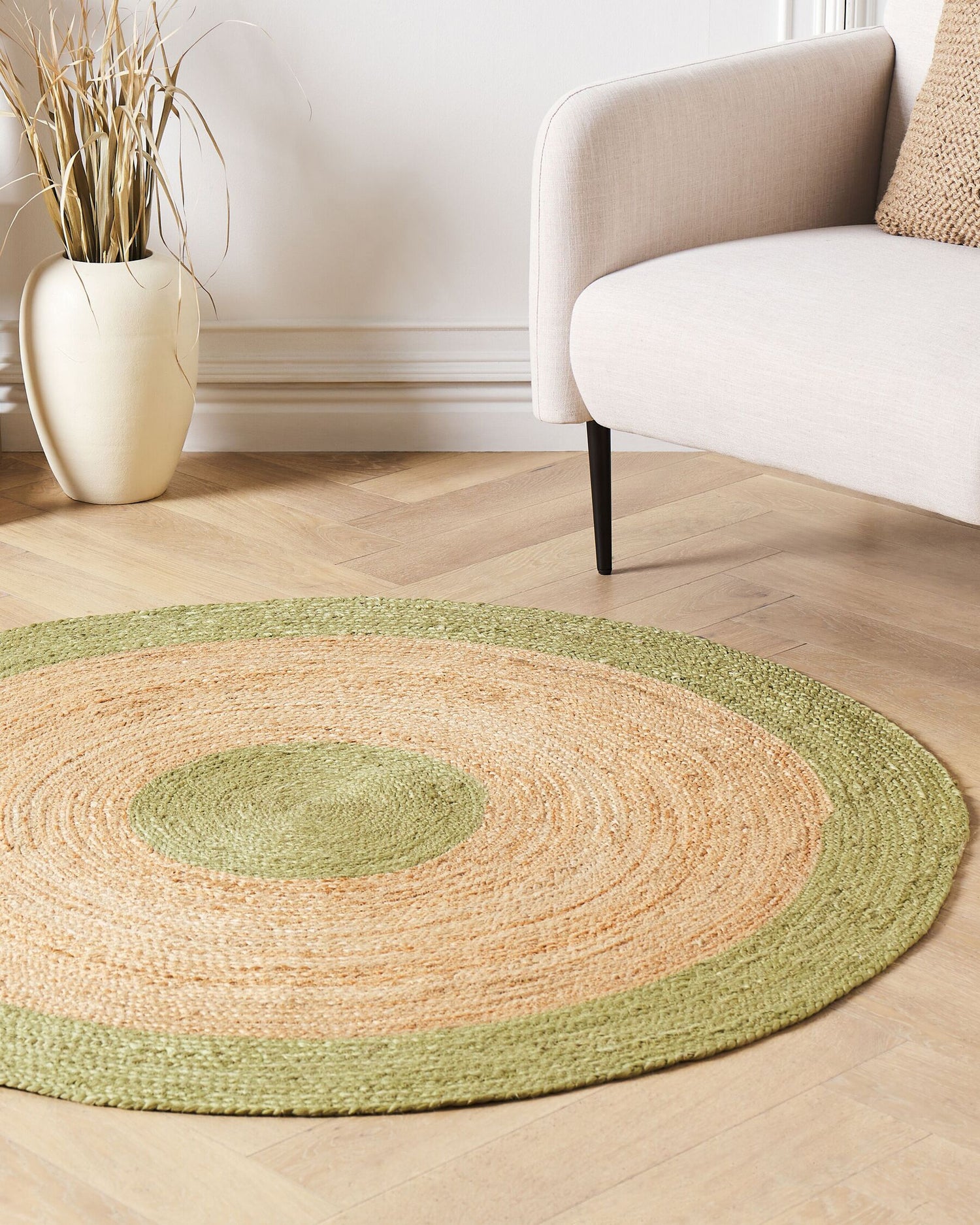 ESWATINI - ROUND JUTE RUG
