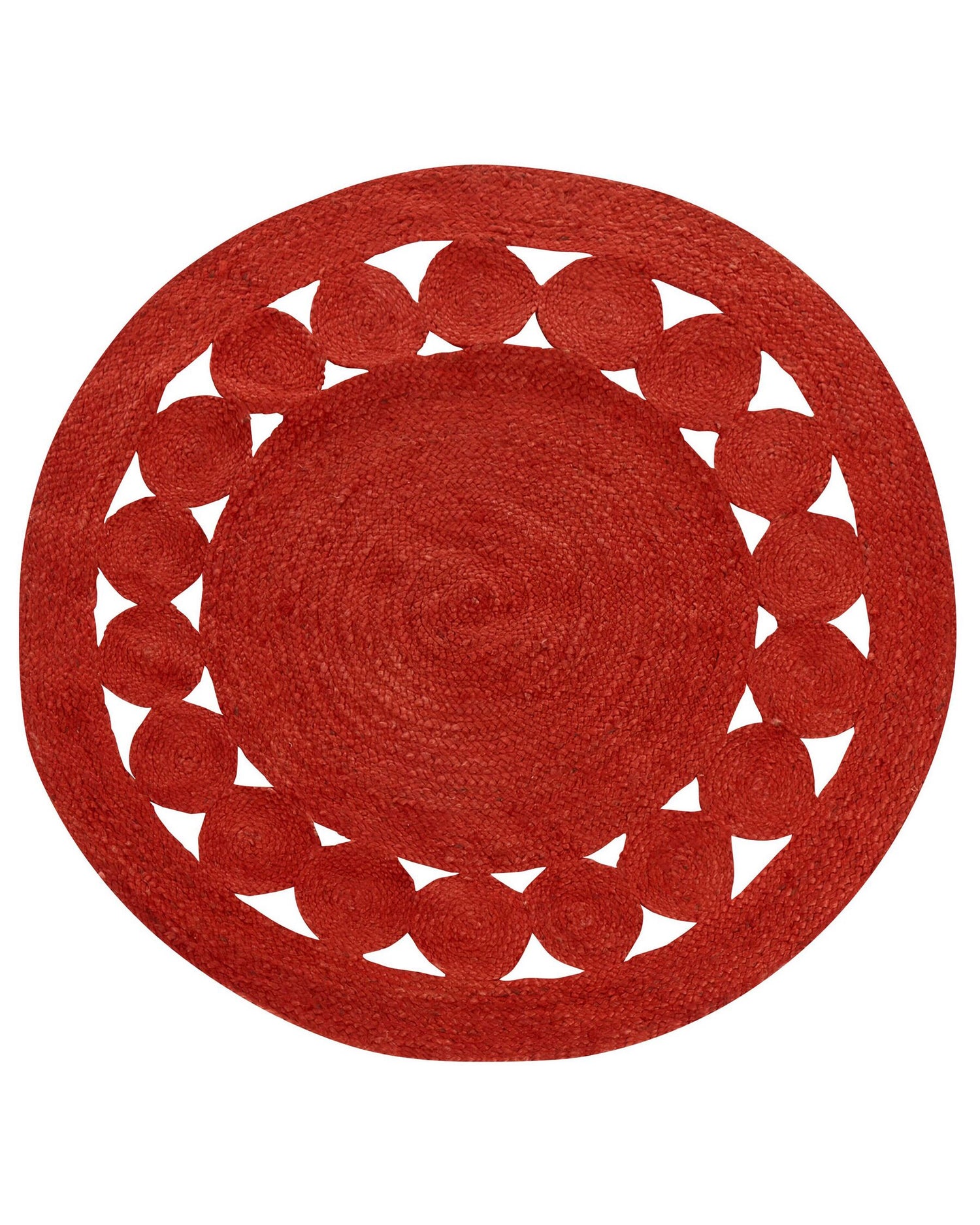 PEONY - ROUND JUTE RUG
