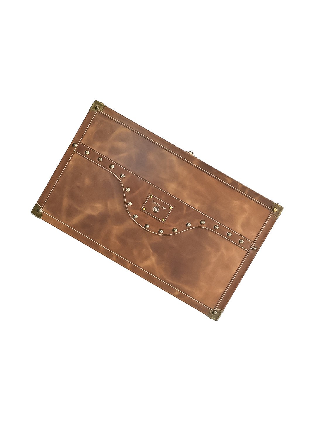 CORAL - LEATHER TRUNK - ART AVENUE