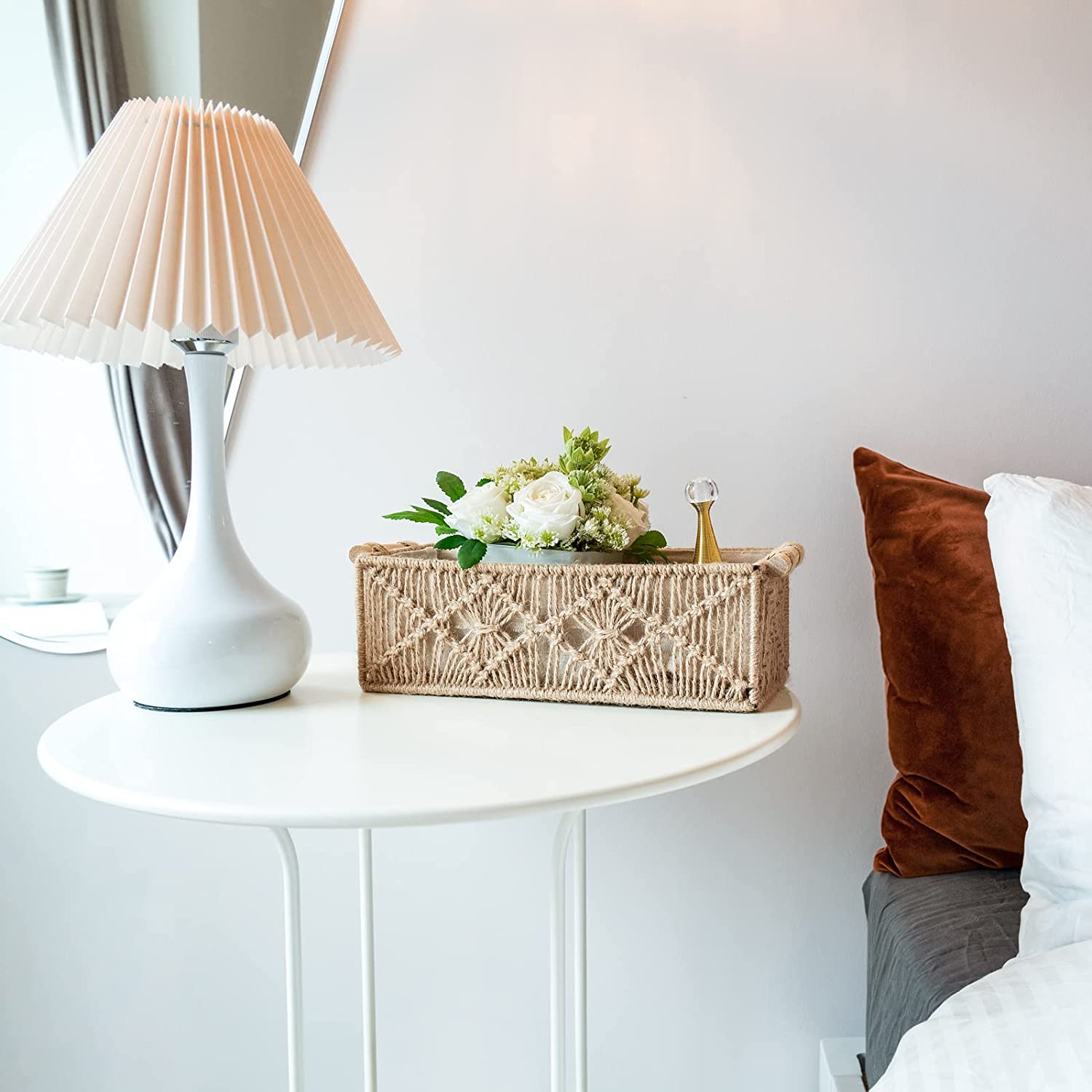 KENNEDY MACRAME BASKET - ART AVENUE