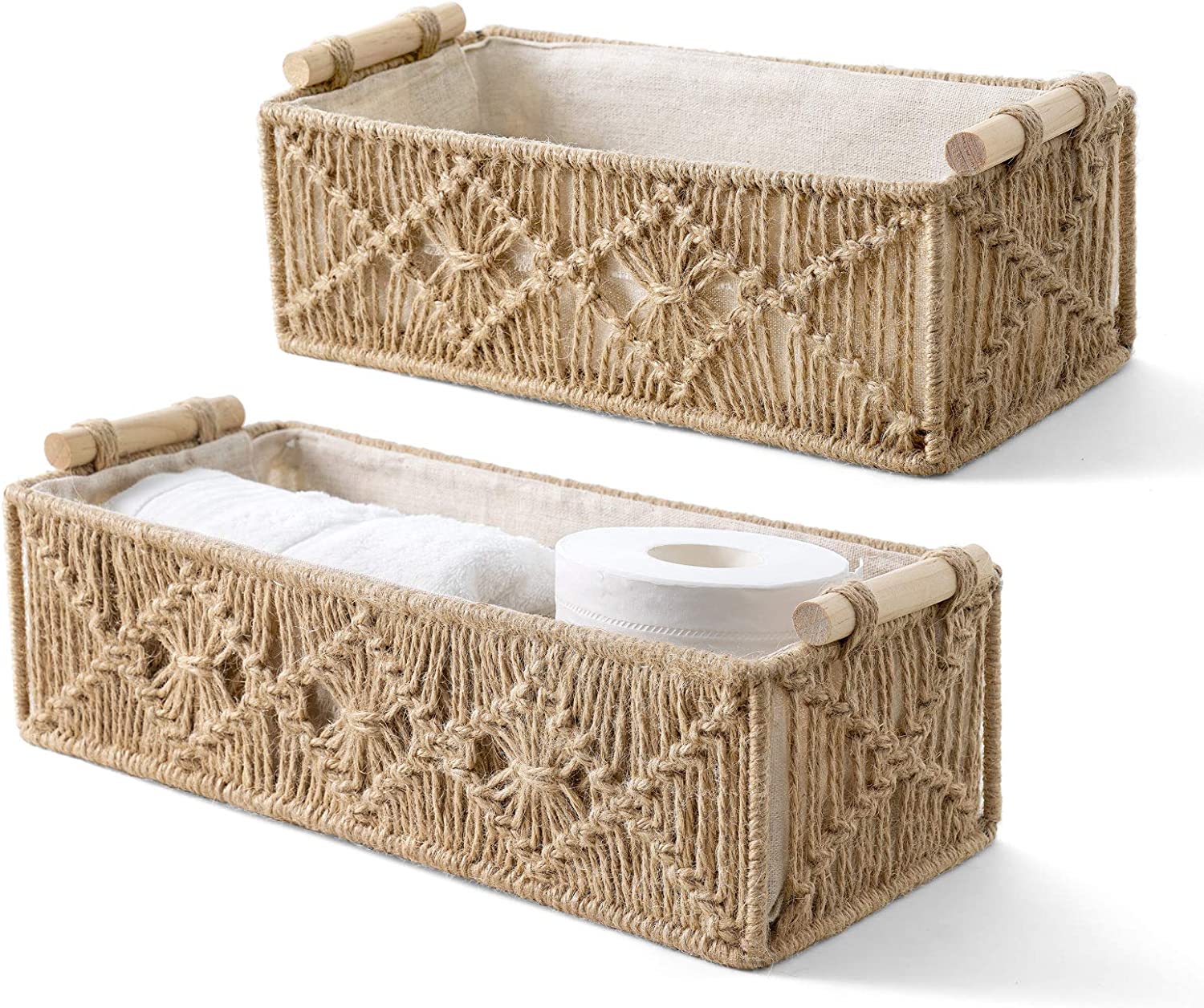 KENNEDY MACRAME BASKET - ART AVENUE