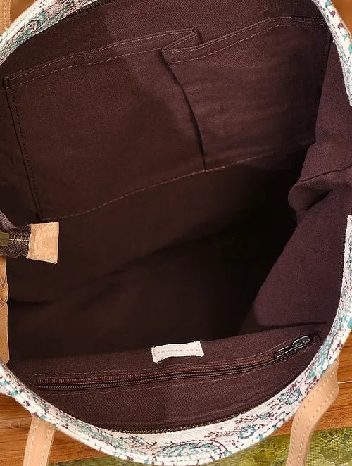 ALBANIA - BLOCK PRINT TOTE BAG - ART AVENUE