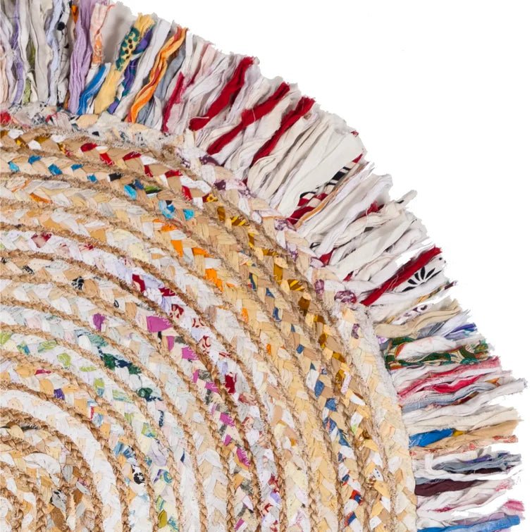 HENRY- ROUND JUTE CHINDI RUG - ART AVENUE