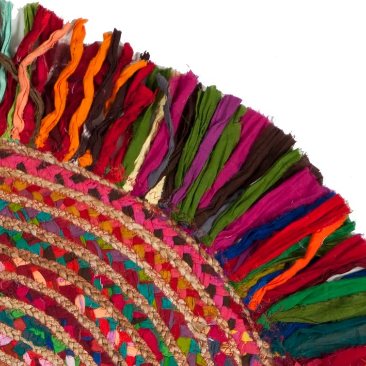 OUT - ROUND JUTE RUG - ART AVENUE