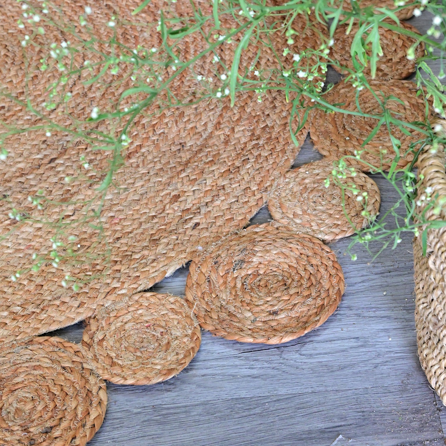 DENVER - ROUND JUTE RUG - ART AVENUE