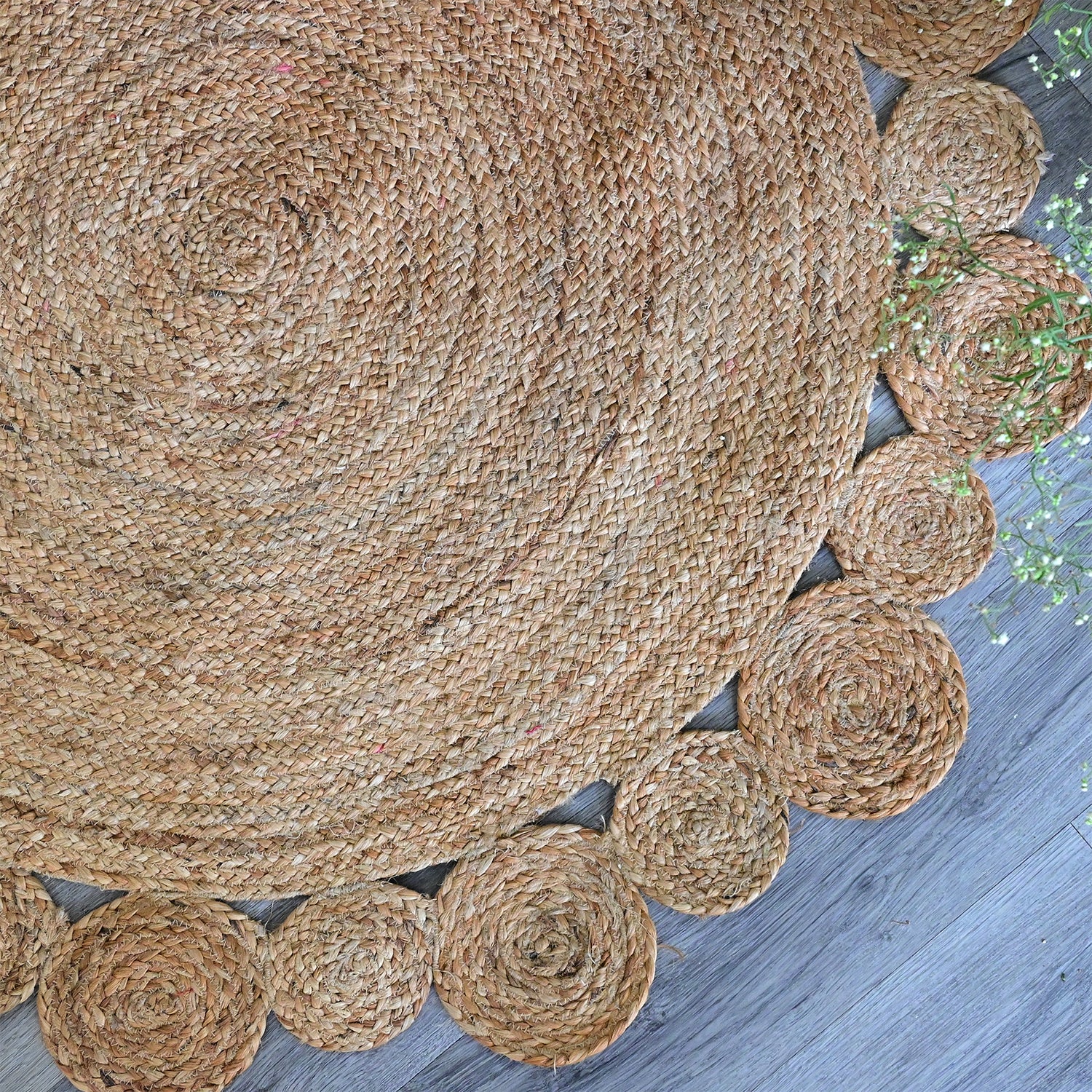 DENVER - ROUND JUTE RUG - ART AVENUE
