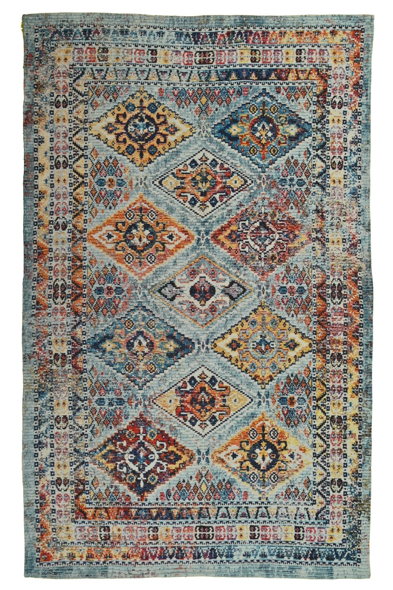 GEORGIA - PRINTED COTTON RUG - ART AVENUE