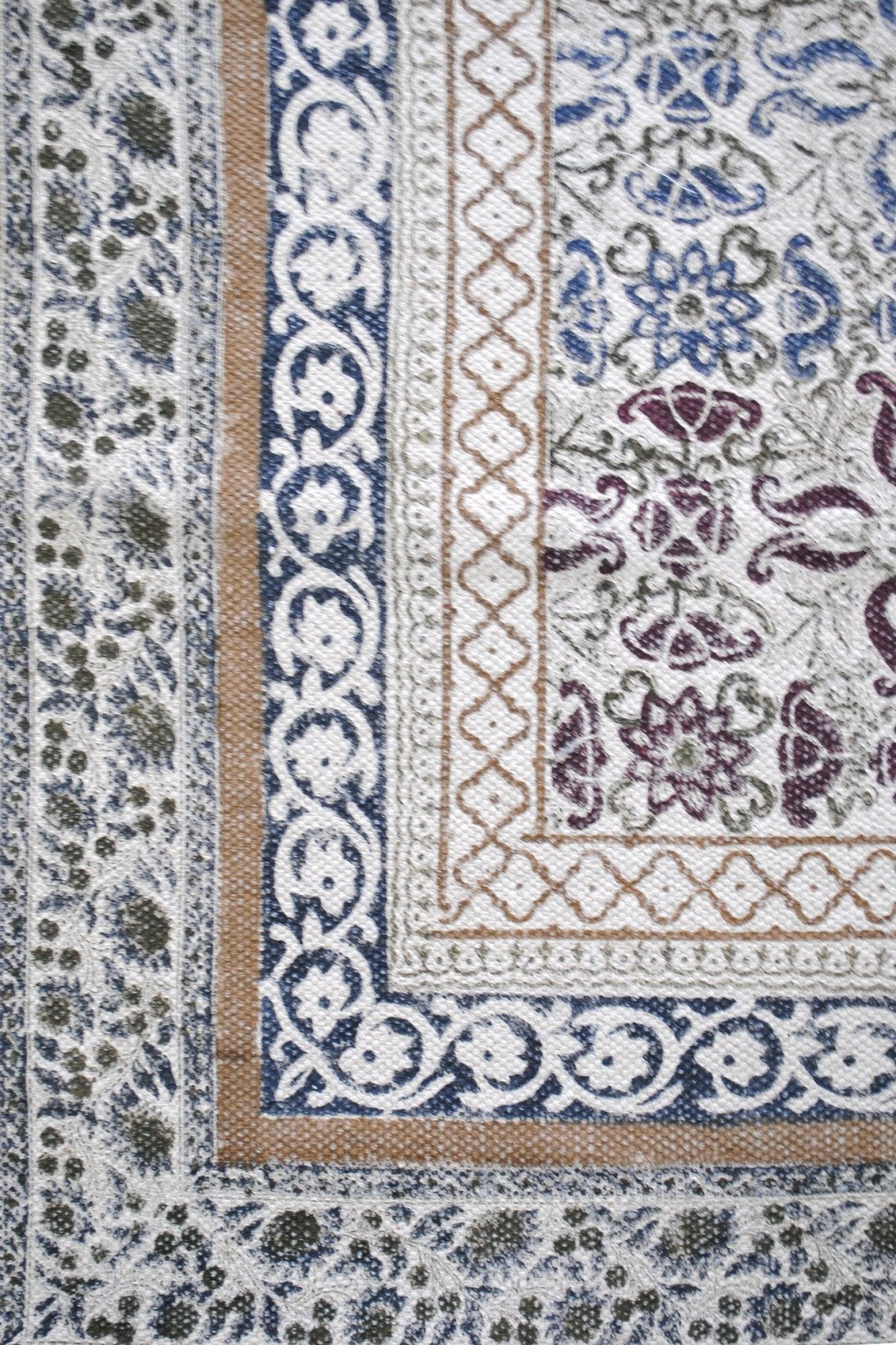 ACACIA - BLOCK PRINTED RUG - ART AVENUE