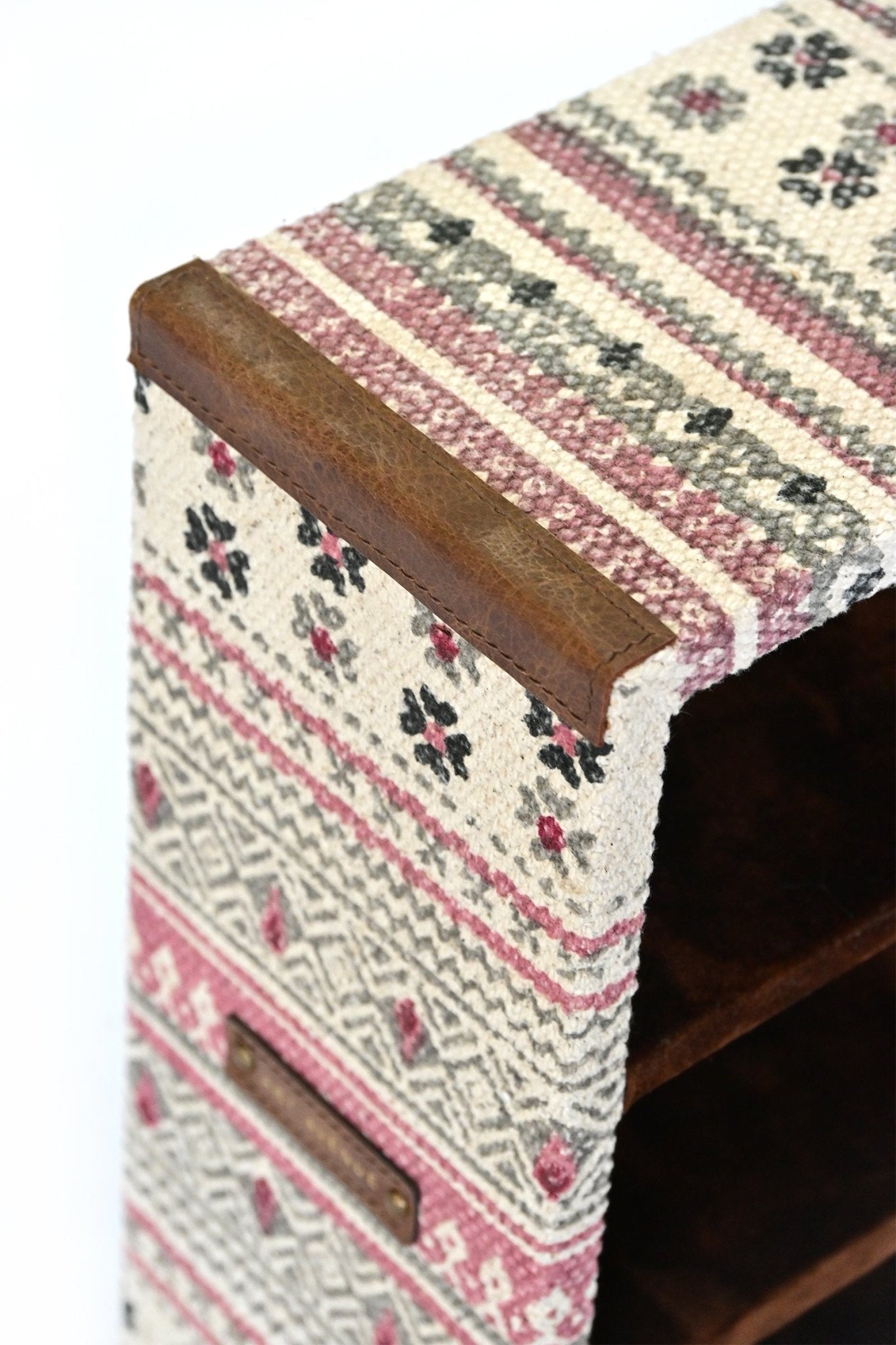 AZTEC- COTTON PRINTED CABINET FOR DESK ACCESSORIES - ART AVENUE