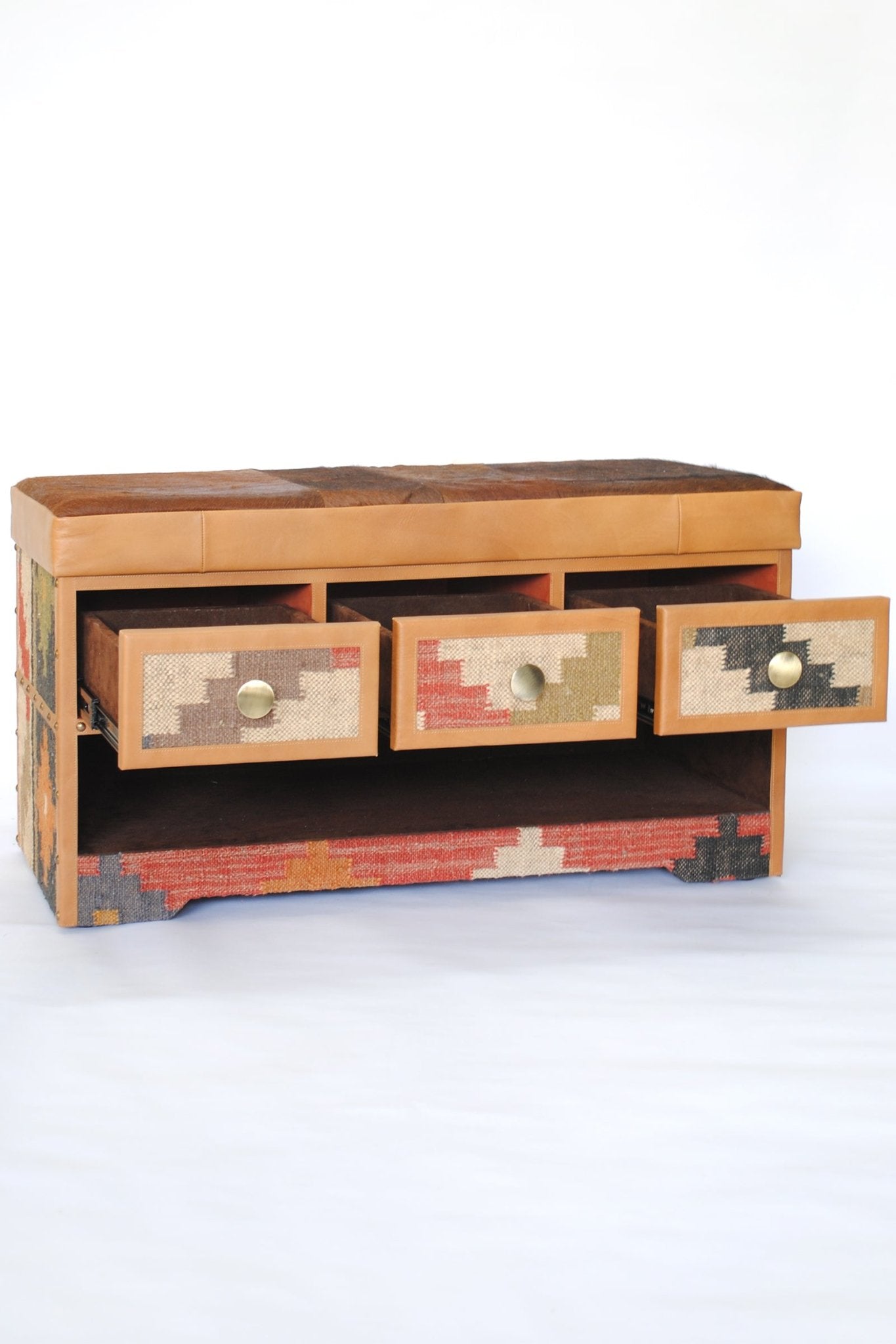 ARGO - BENCH WITH DRAWERS - ART AVENUE