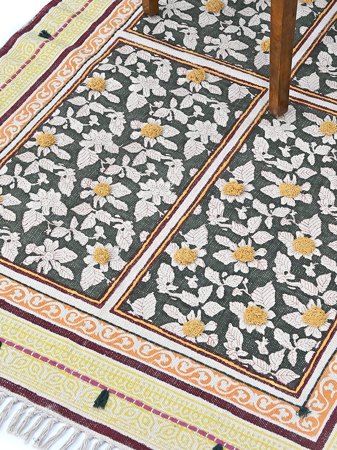 MILLEN - BLOCK PRINTED RUG - ART AVENUE