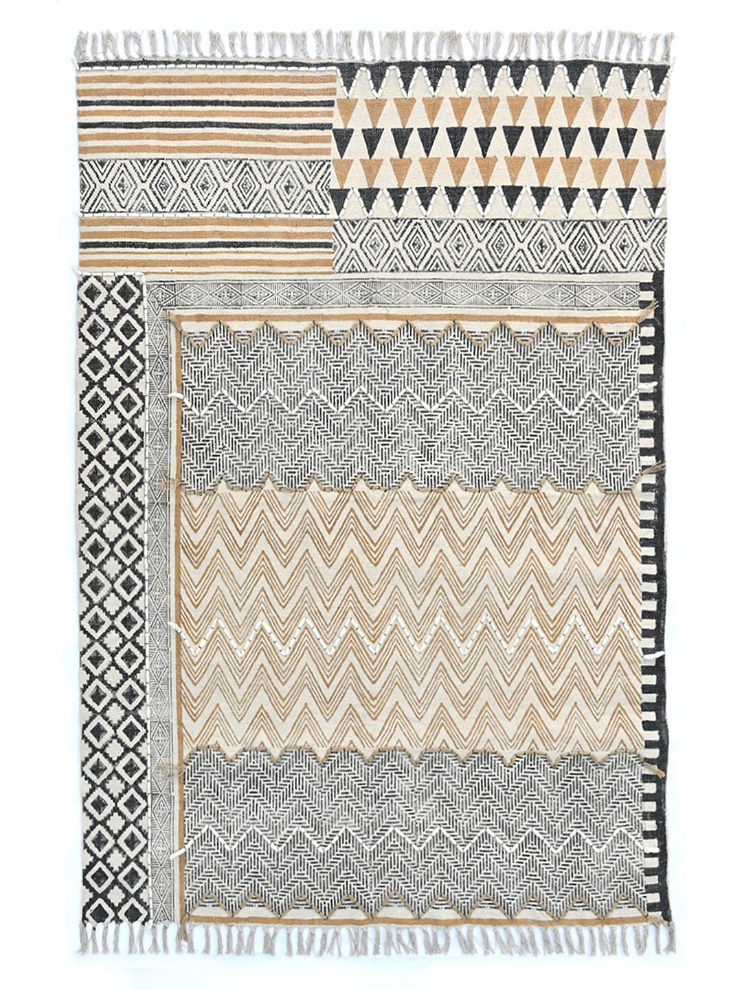 ODYSSEY - BLOCK PRINTED RUG - ART AVENUE
