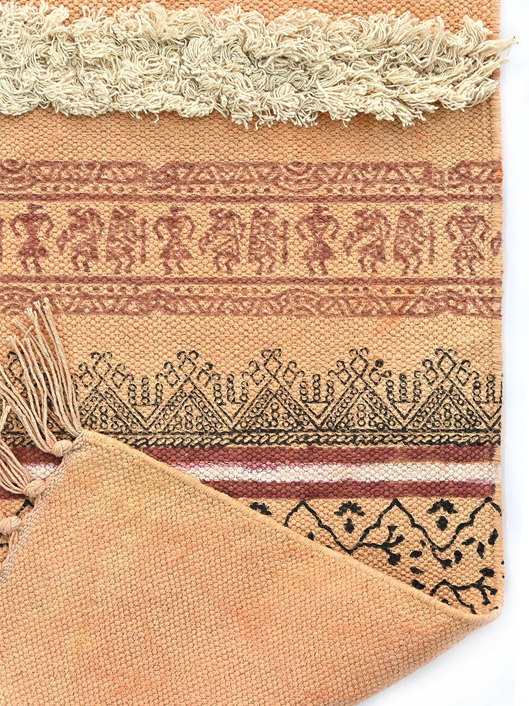 RANGOON - BLOCK PRINTED RUG - ART AVENUE