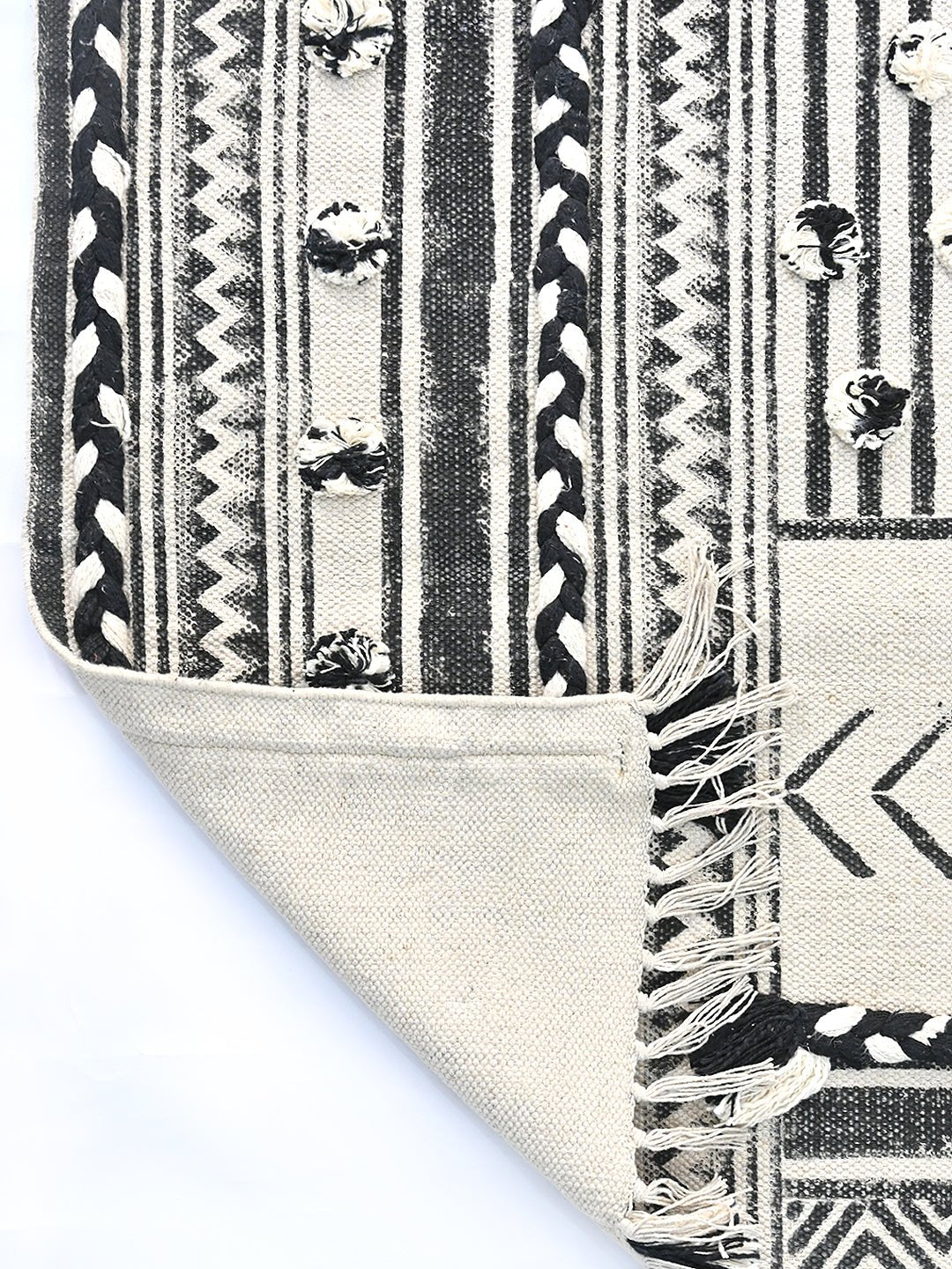 IRIS - BLOCK PRINTED RUG - ART AVENUE